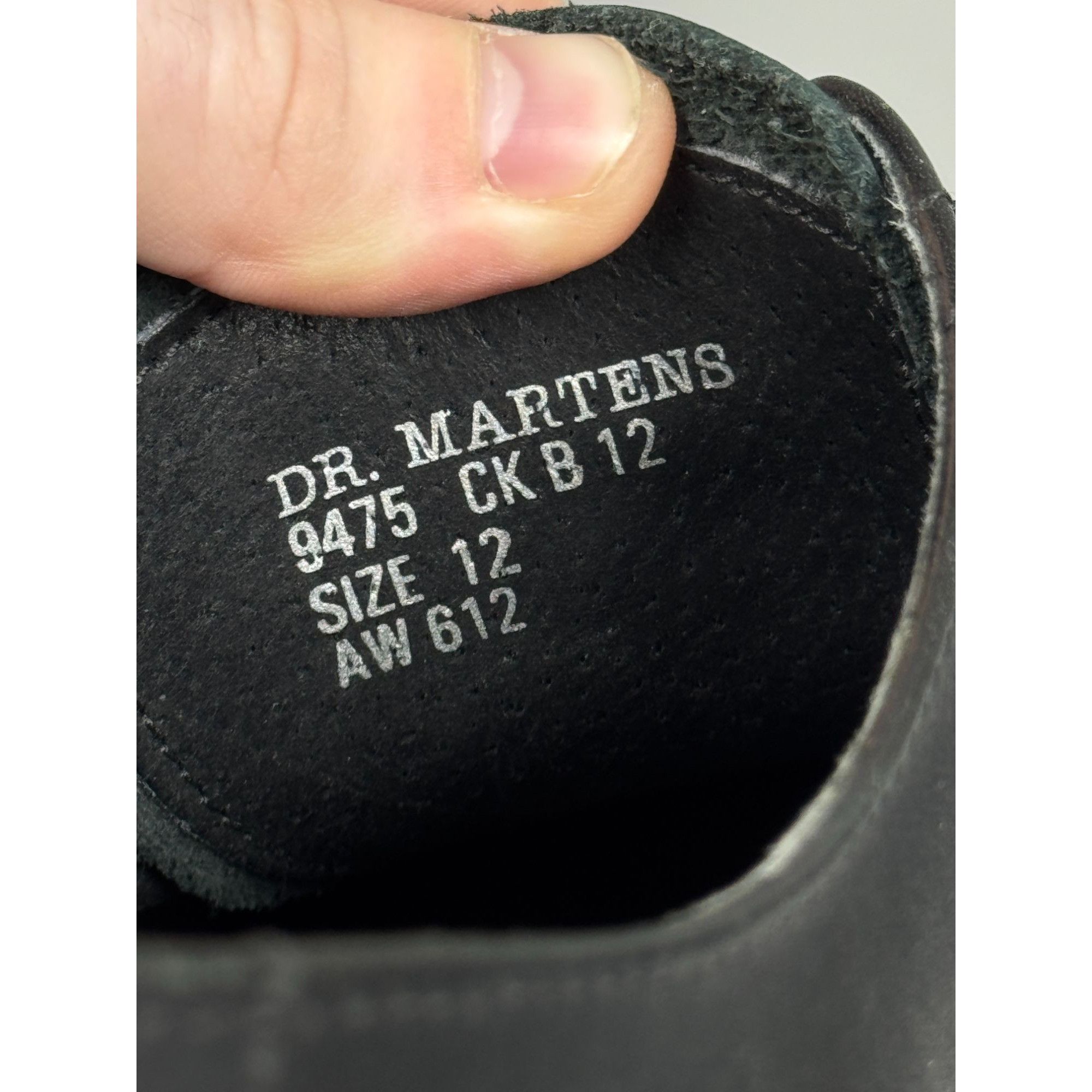 Dr. Martens Vintage Dr. Martens 90s Made In England 9475 Wingtip Brogues Size US 13 / EU 46 - 11 Thumbnail