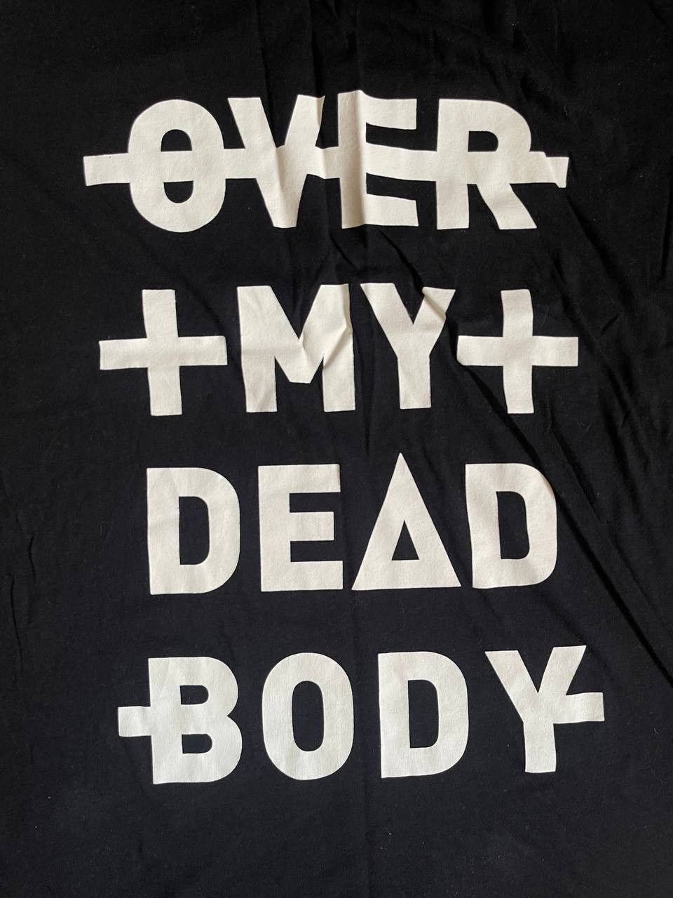 Cheap Monday × Vintage Cheap Monday “ over my dead body” tee shirt Size US M / EU 48-50 / 2 - 3 Thumbnail