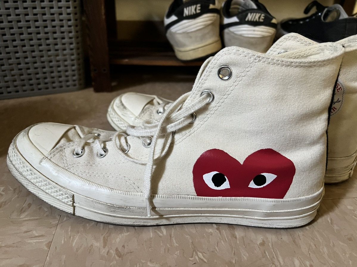 Comme des Garcons PLAY × Converse Comme De Garcons Play x Chuck Taylor Size US 10.5 / EU 43-44 - 6 Thumbnail