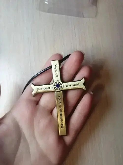 Other Dracule Mihawk Cross Pendant Necklace Size ONE SIZE - 2 Thumbnail
