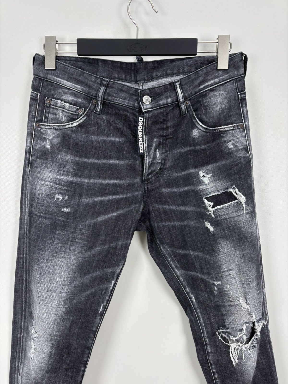 Dsquared2 × Japanese Brand Womens jeans Dsquared2 Size 38 Color Black Size 26" / US 2 / IT 38 - 3 Thumbnail