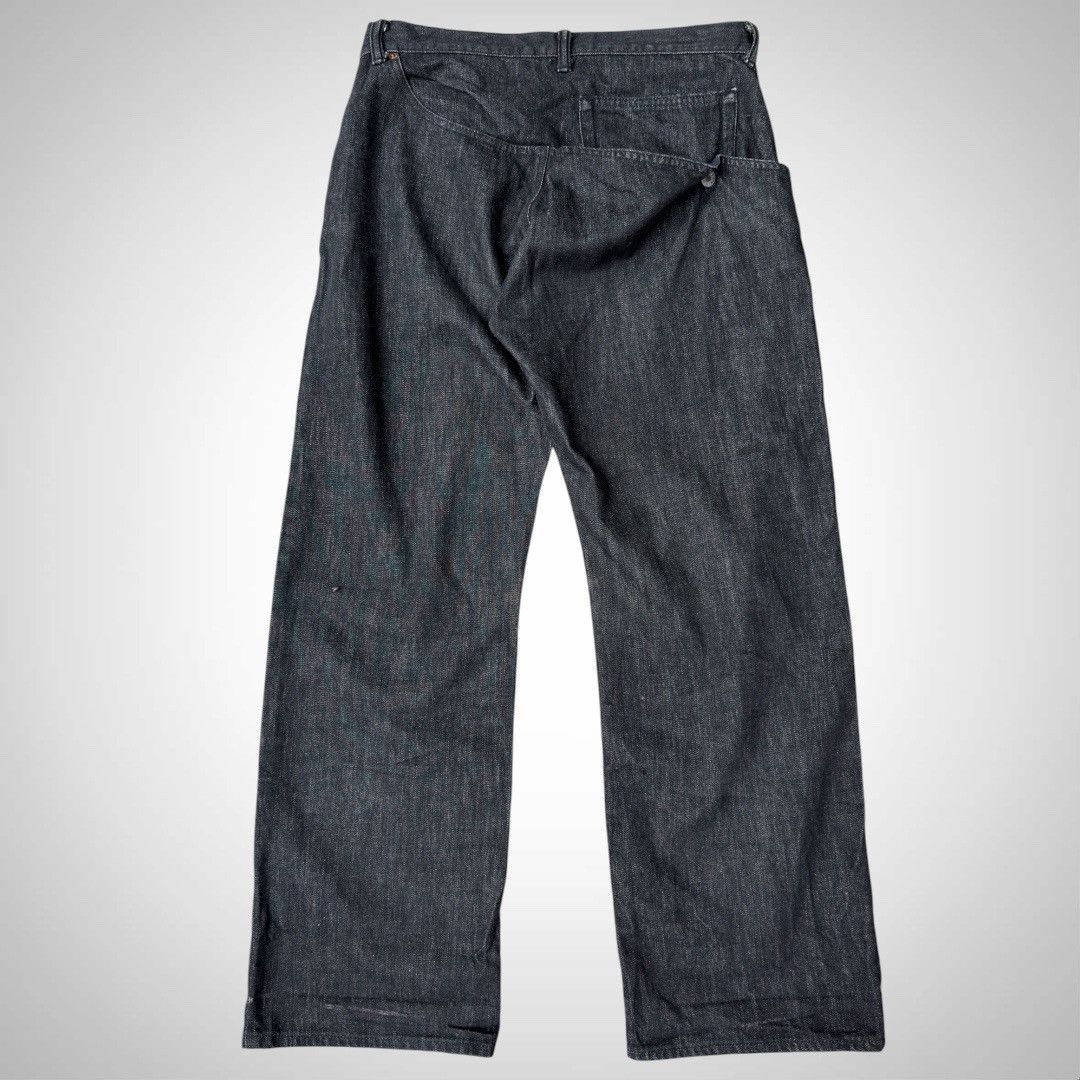 Yohji Yamamoto Y’s by Yohji Yamamoto Asymmetrical Sideways Denim Size US 34 / EU 50 - 3 Thumbnail
