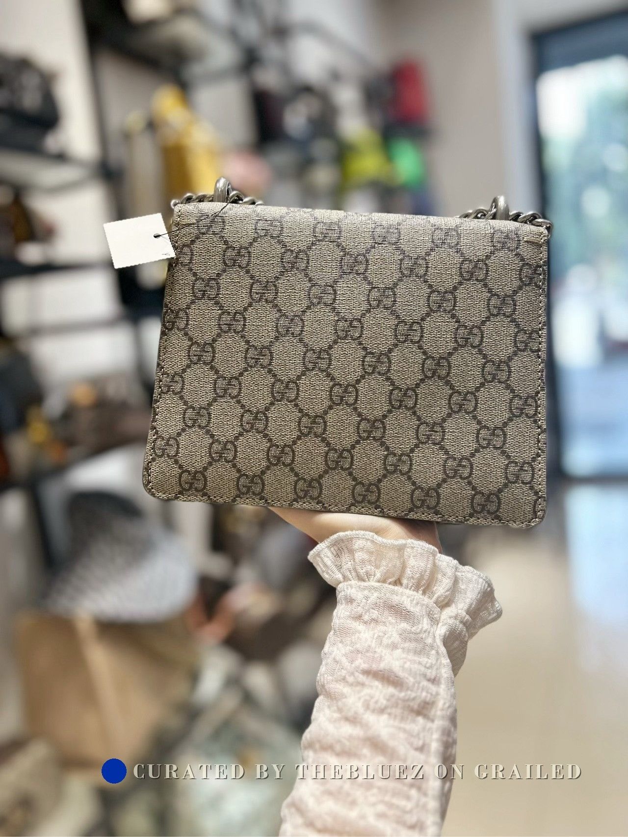Gucci Small Gucci Dionysus Black Suede Bag Size ONE SIZE - 2 Thumbnail