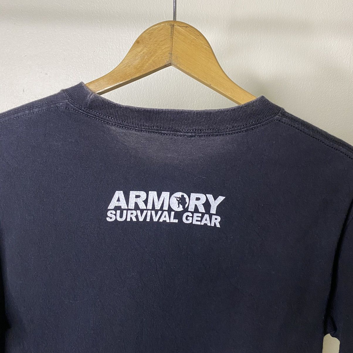 Other Armory Survival Gear Streerwear Faded Black T Shirt Size US S / EU 44-46 / 1 - 6 Thumbnail