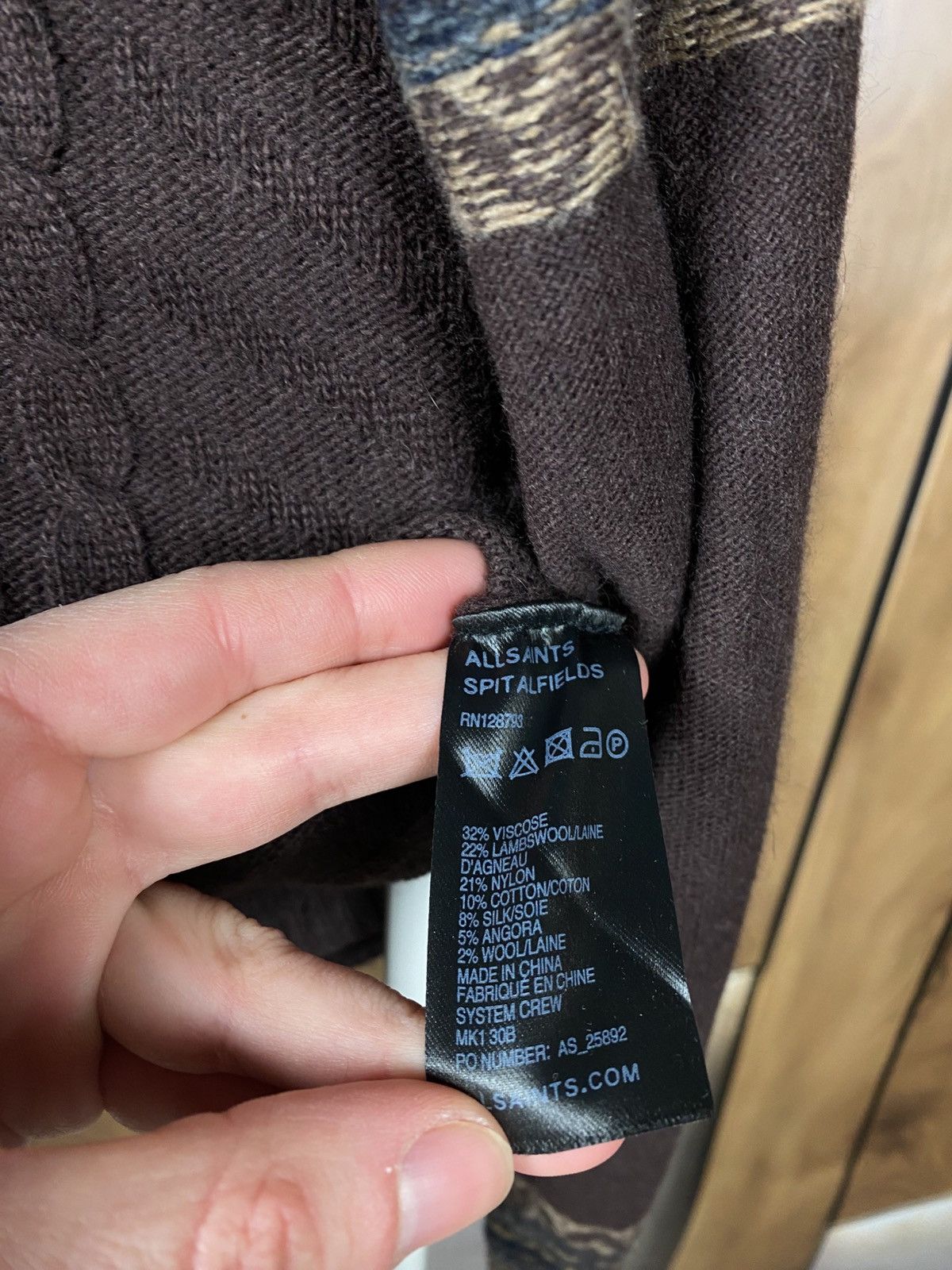 Allsaints 🧶Vintage 90s Sweatshirt Sweater Allsaints Knit🧶 Size M / US 6-8 / IT 42-44 - 10 Thumbnail