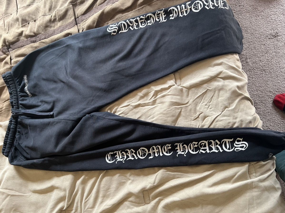 Chrome Hearts Chrome Hearts logo SweatPants Black Size US 34 / EU 50 - 3 Thumbnail