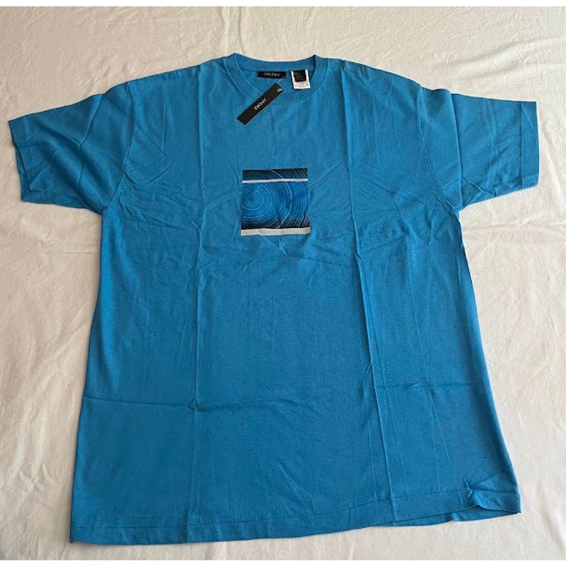 DKNY VTG DKNY Azure Blue T Shirt Size L NWT Size US L / EU 52-54 / 3 - 1 Thumbnail