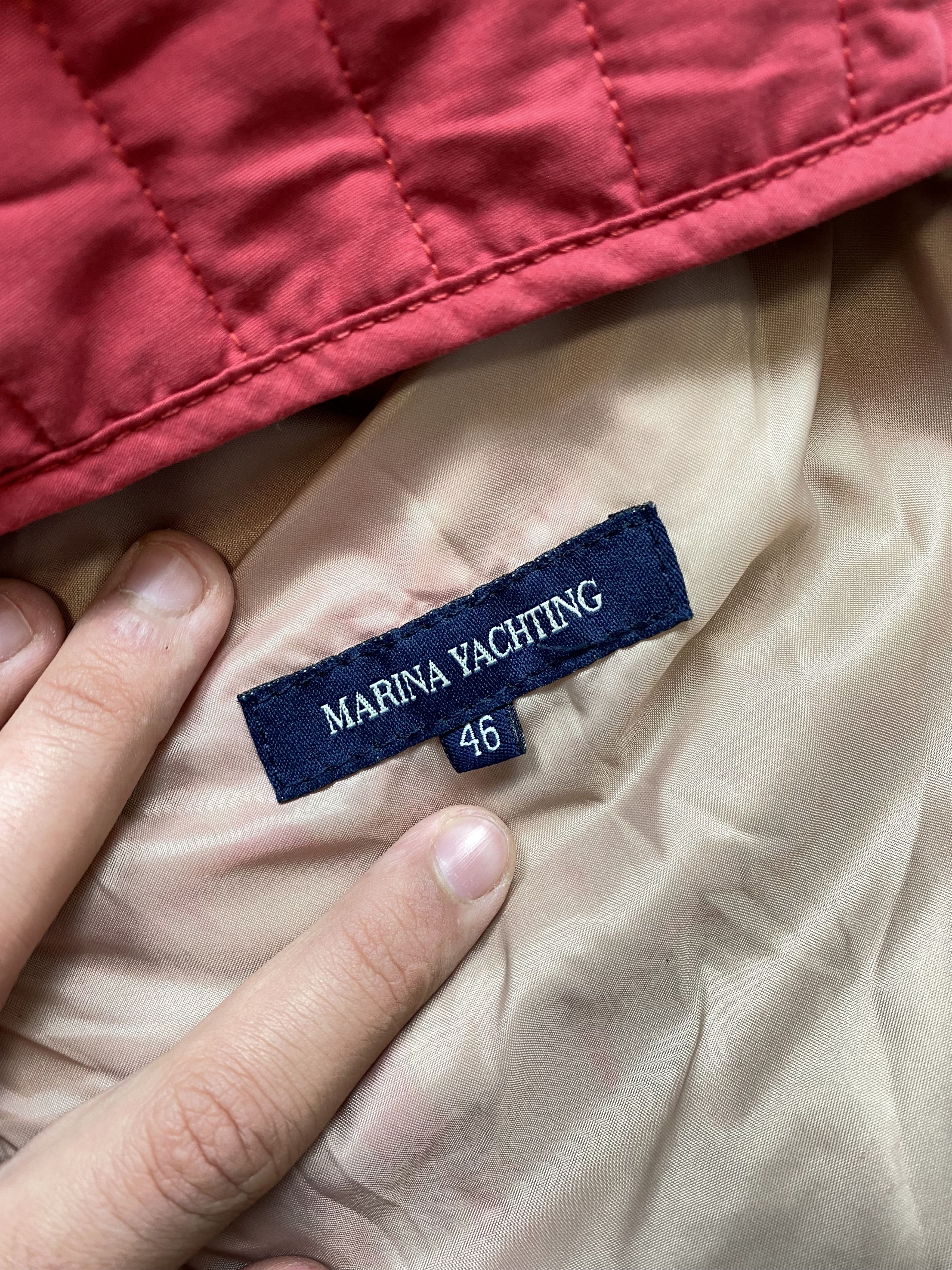 Other Marina Yachting Vintage Womens Quilted Jacket Y2K Size L / US 10 / IT 46 - 5 Thumbnail
