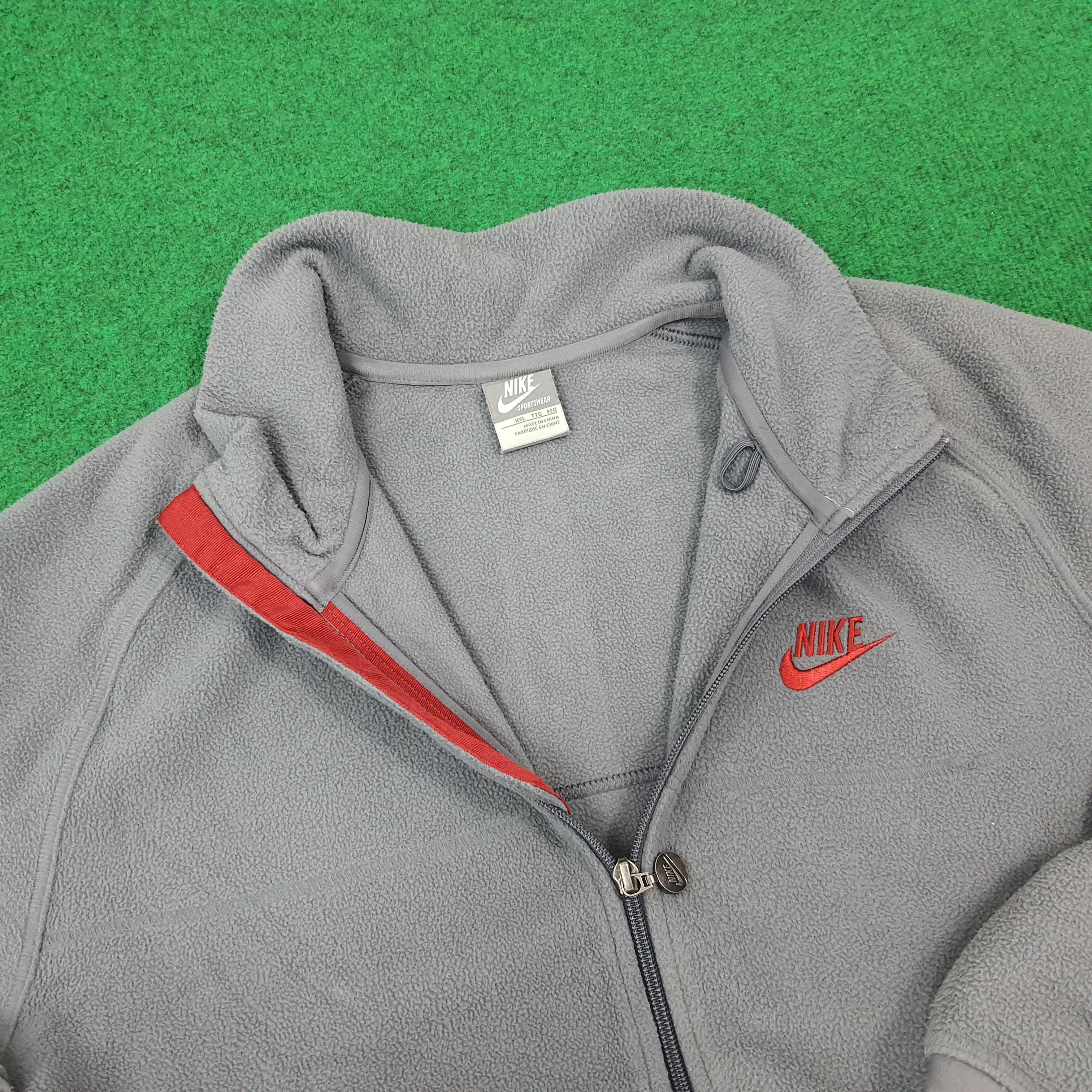 Nike Vintage Nike Fleece Zipper Sweatshirt C269N12 Size US L / EU 52-54 / 3 - 4 Thumbnail