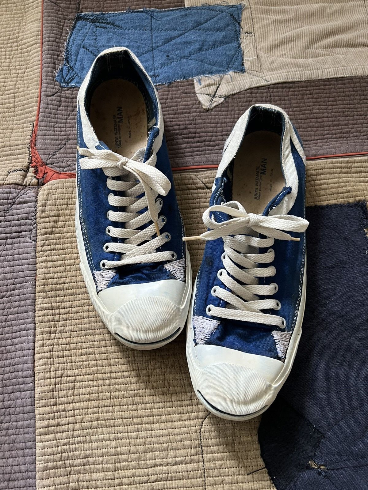 Junya Watanabe Grail* AW06 Junya Watanabe MAN x Converse Jack Purcell Size US 11 / EU 44 - 2 Thumbnail