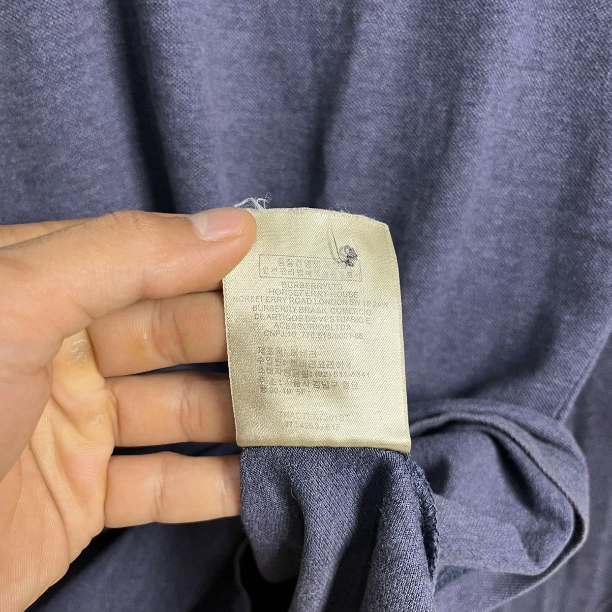 Burberry × Burberry Prorsum Burberry Nova Check Steel Logos Poloshirt Size US S / EU 44-46 / 1 - 11 Thumbnail
