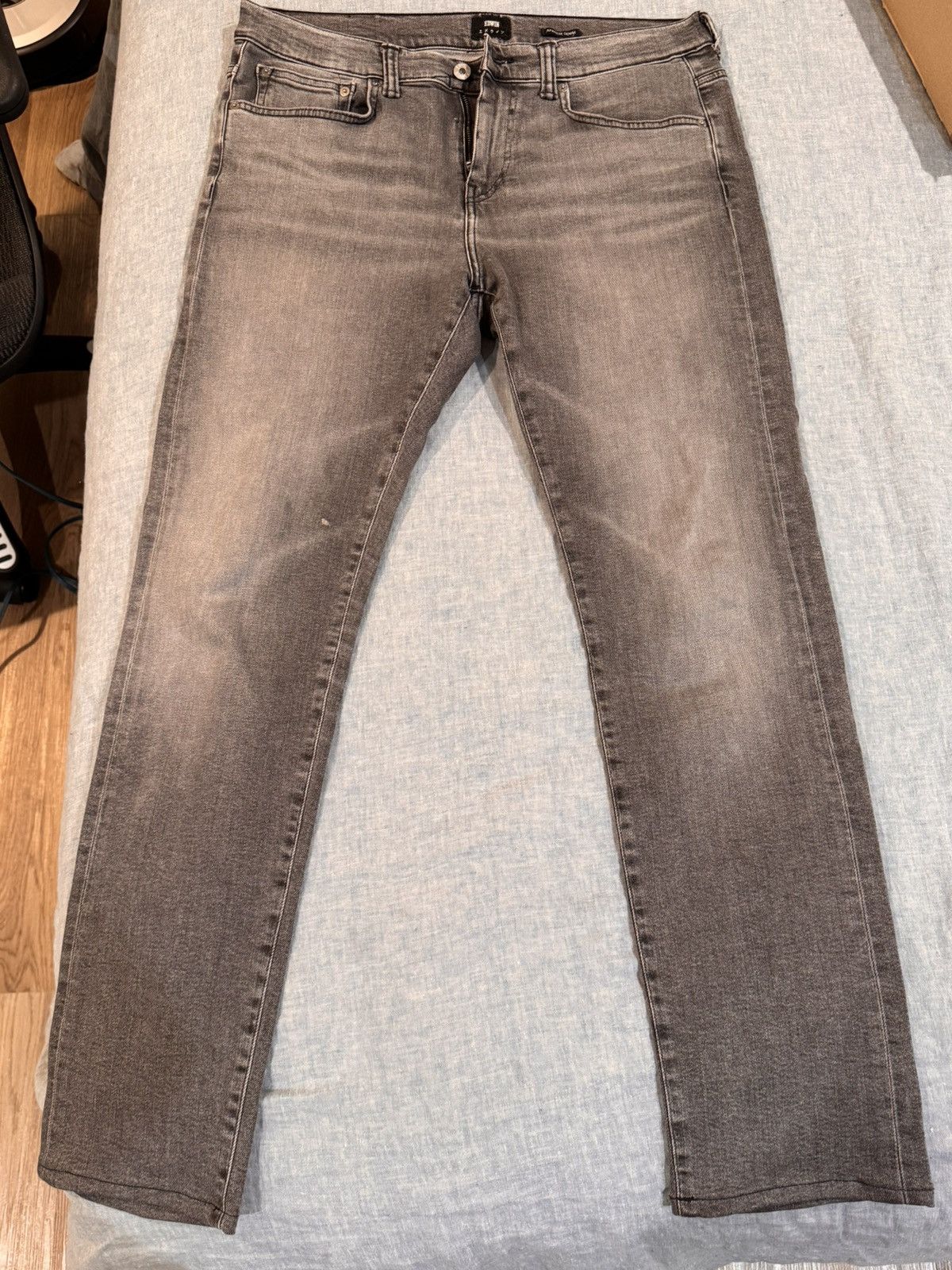 Edwin Faded grey denim pants Size US 33 - 1 Thumbnail