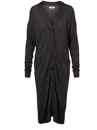 Isabel Marant Etoile ISABEL MARANT ÉTOILE Anderson Long Wool Cardigan SZ S Size S / US 4 / IT 40 - 1 Thumbnail
