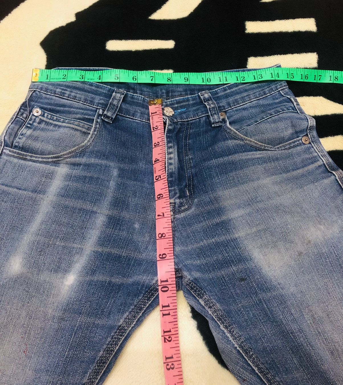 Jean Distressed Japanese brand jeans Size US 29 - 10 Thumbnail