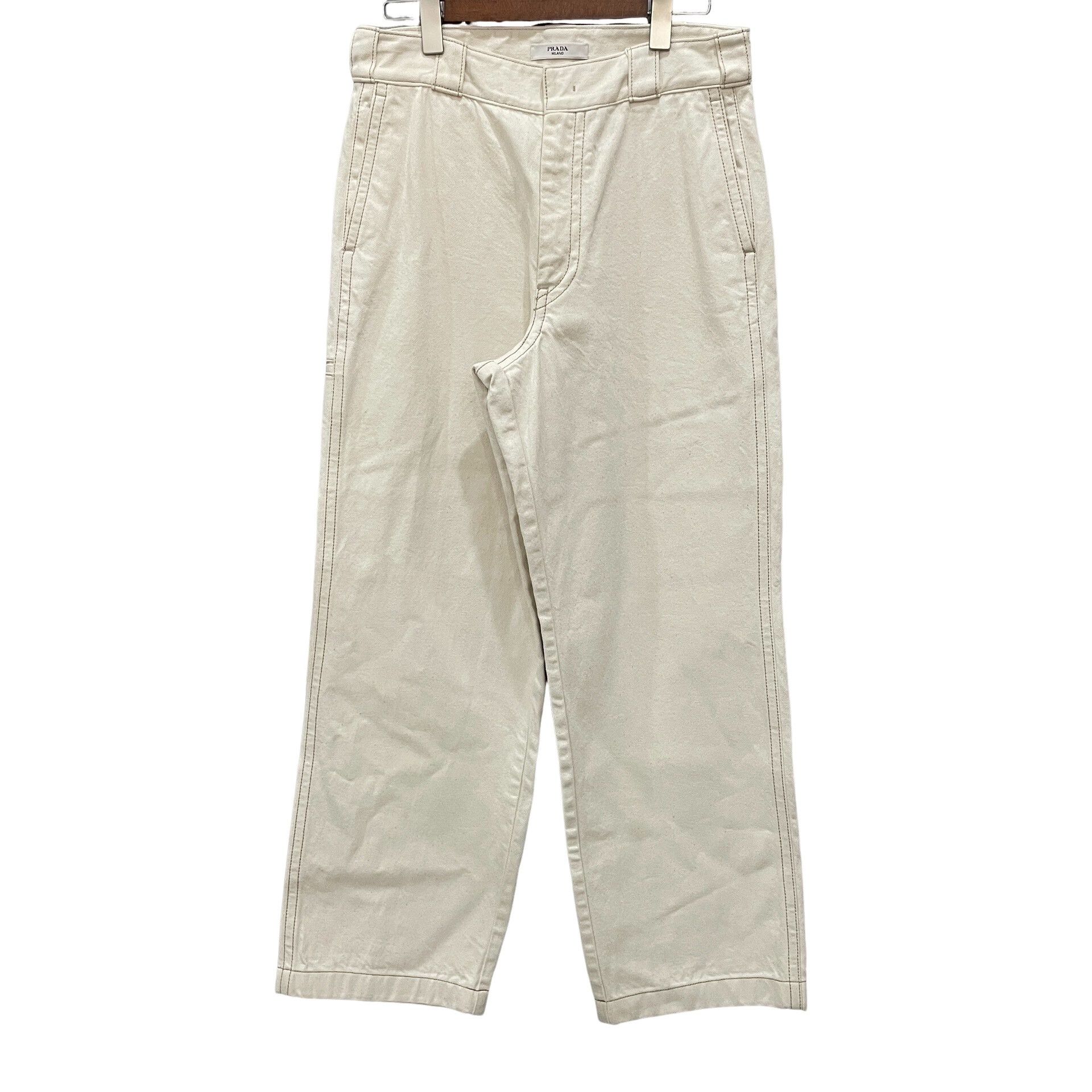 Prada Prada Natural Grain Denim Jeans 46 Size US 30 / EU 46 - 1 Thumbnail