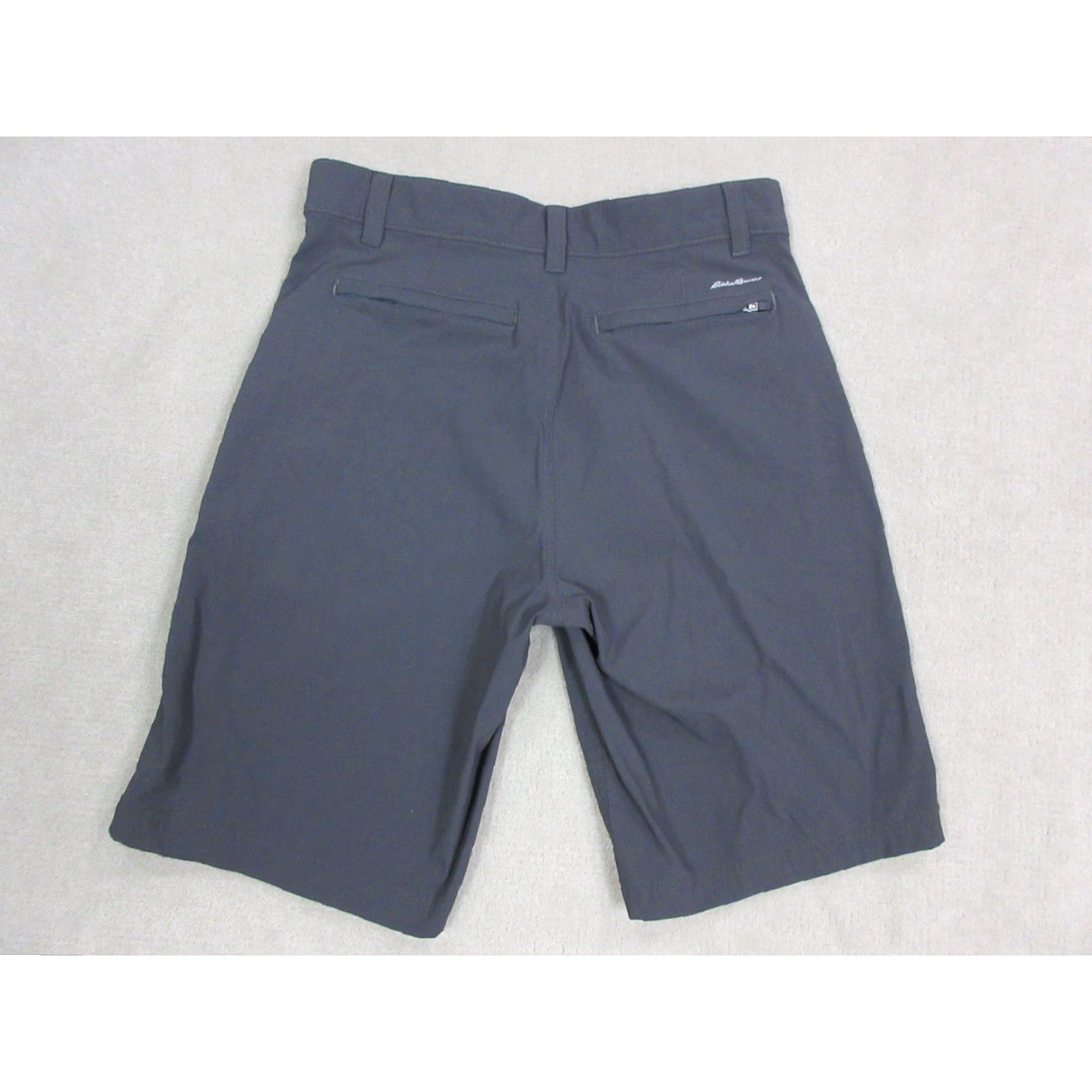 Eddie Bauer Eddie Bauer Shorts Mens 30 Gray Chino Hiking Travel Outdoors Lightweight Nylon Spandex Pockets Logo Regular Fall Spring Summer Winter Outdoor Mens Size US 30 / EU 46 - 6 Thumbnail