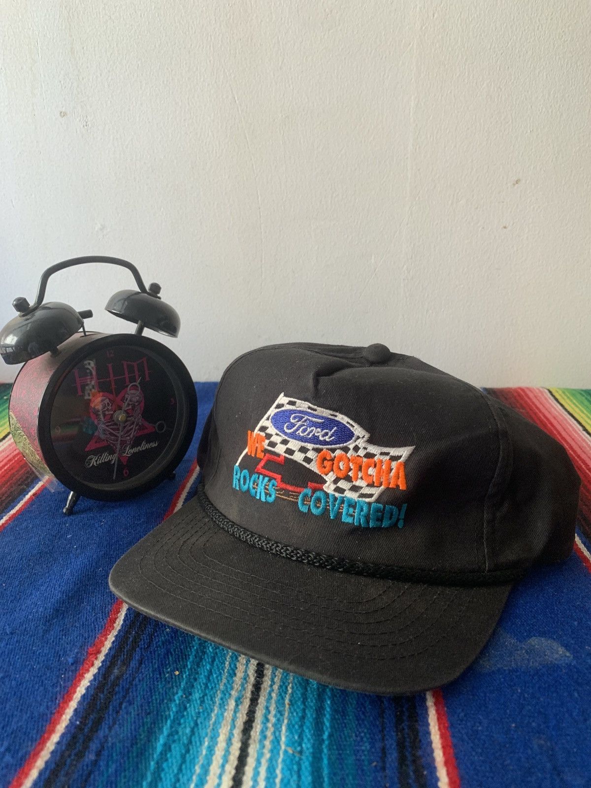 Japanese Brand Vintage 90s Ford Racing NASCAR Embroidered Hat Size ONE SIZE - 1 Thumbnail