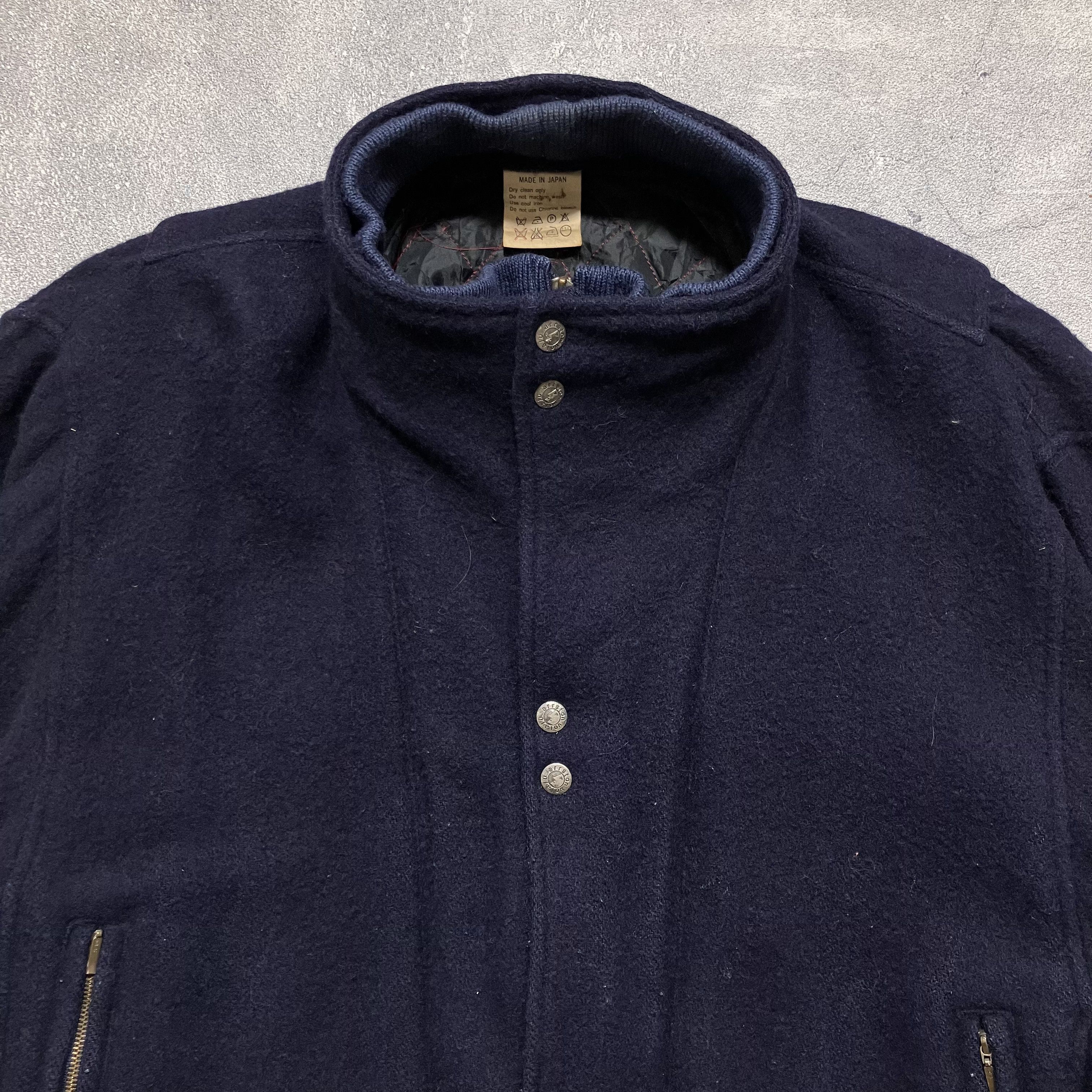 Yohji Yamamoto Arrston Volaju club vintage leather arc varsity jacket Size US L / EU 52-54 / 3 - 3 Thumbnail