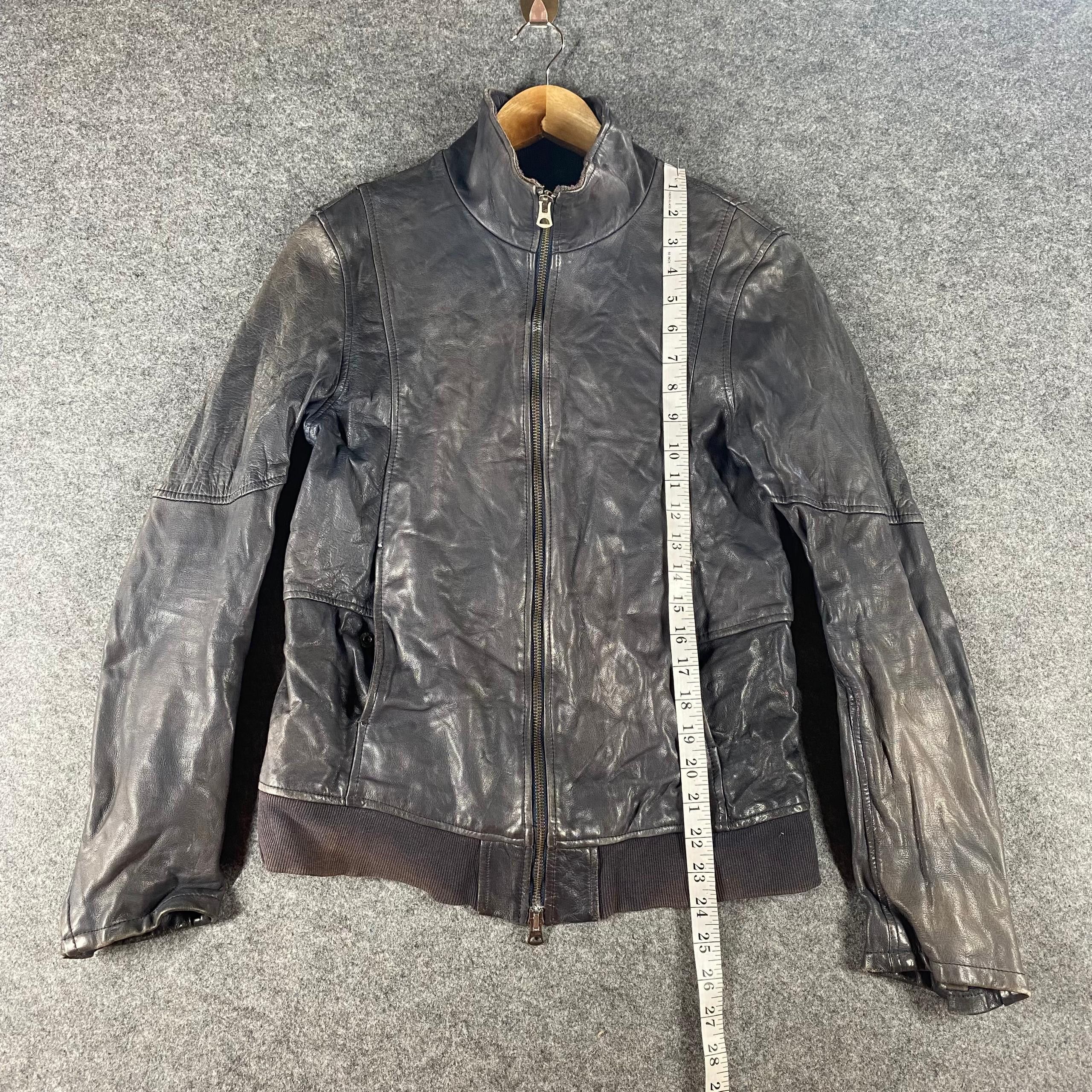 Japanese Brand Vintage Shama Motorcycles Leather Jacket Size US M / EU 48-50 / 2 - 4 Thumbnail
