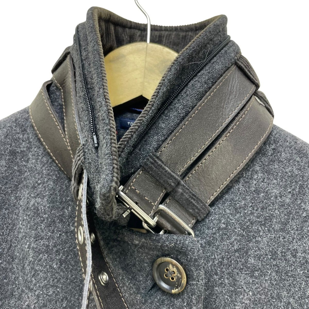 Autumn Cashmere × Tommy Hilfiger Vintage Tommy Hilfiger Long Coat Jacket Size Extra Small Size XS / US 0-2 / IT 36-38 - 3 Thumbnail