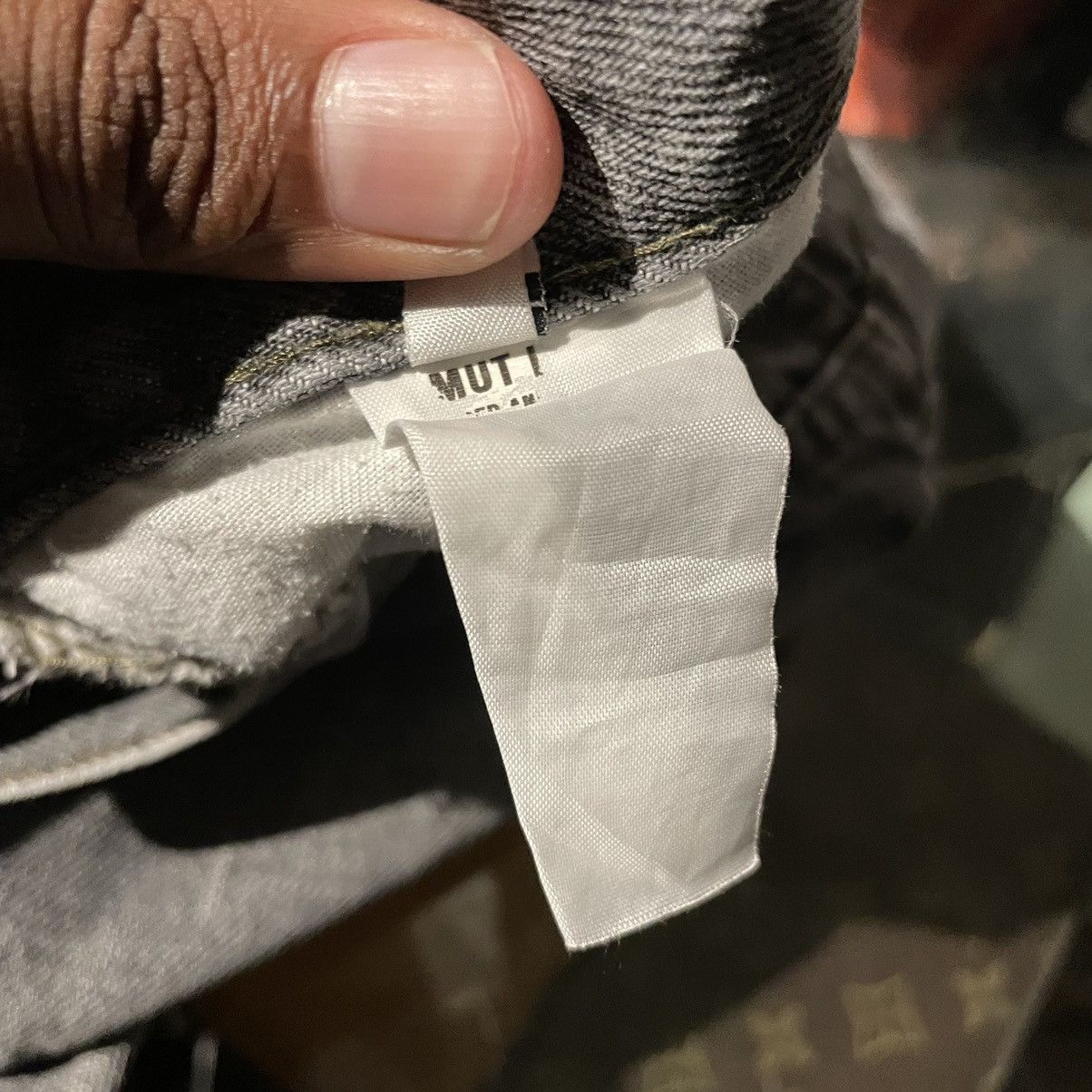 Helmut Lang Helmut Lang Washed Grey Jeans Size 28" / US 6 / IT 42 - 8 Thumbnail