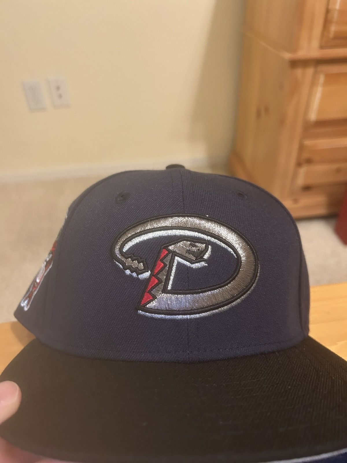 New Era Blue/black/red Diamondbacks New Era Fitted Hat Size 7 Size ONE SIZE - 1 Thumbnail