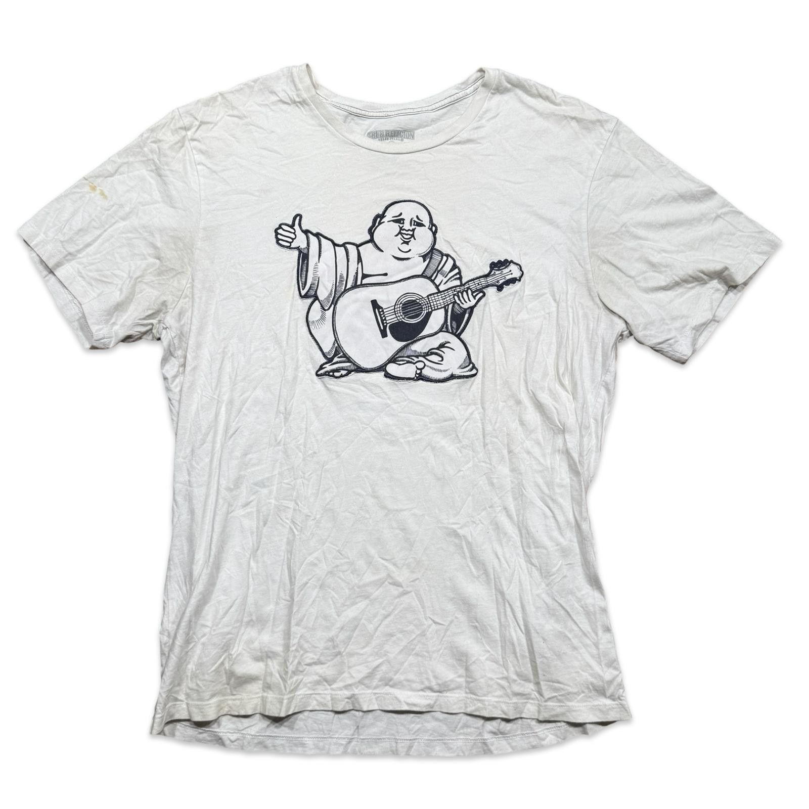 True Religion True Religion Buddha Guitar Y2K Graphic Tee Size US XL / EU 56 / 4 - 1 Thumbnail
