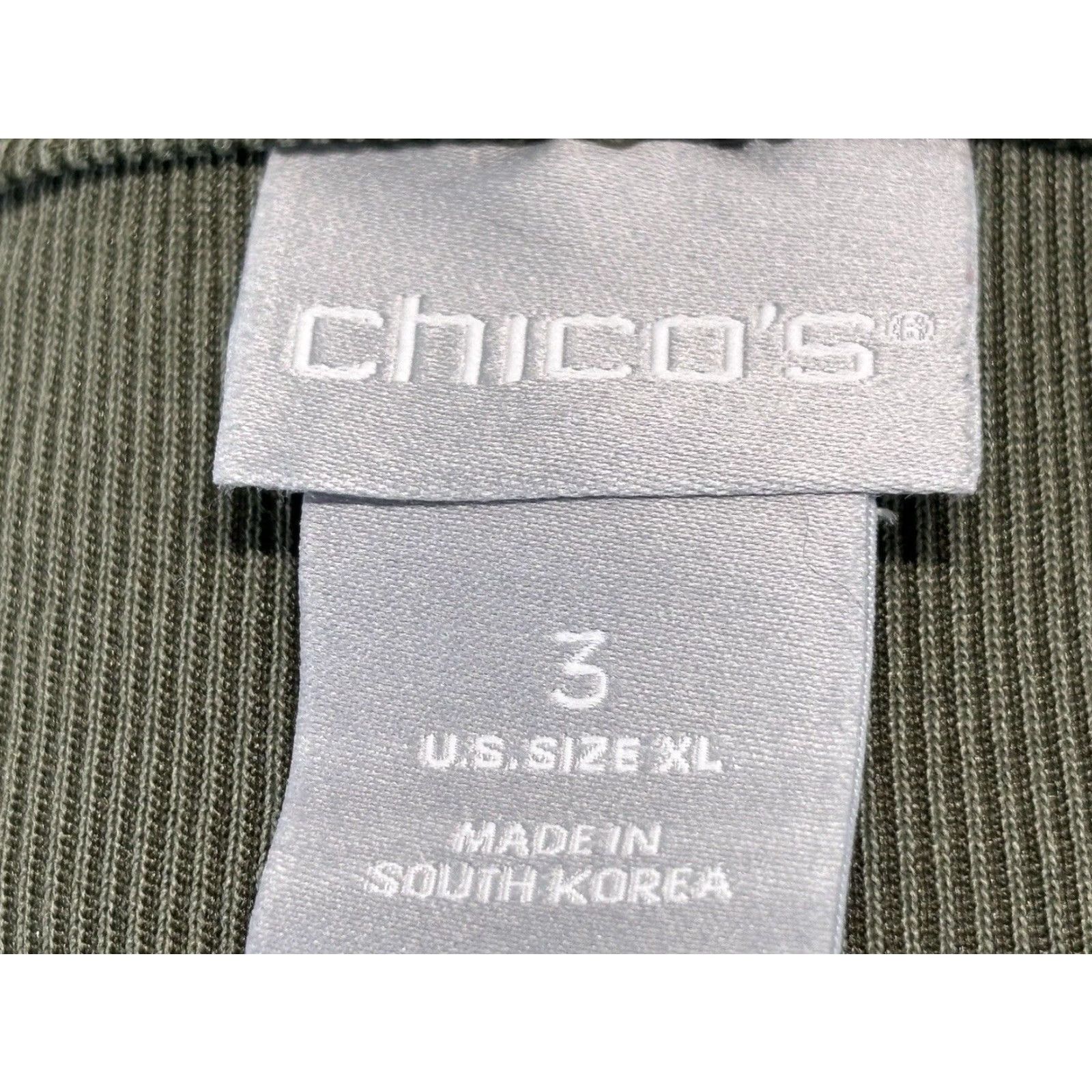 Vintage Chicos Modal Blend Dolman Sleeve Casual Top Shirt Women Green 3/4 Sleeve XL Size XL / US 12-14 / IT 48-50 - 6 Thumbnail