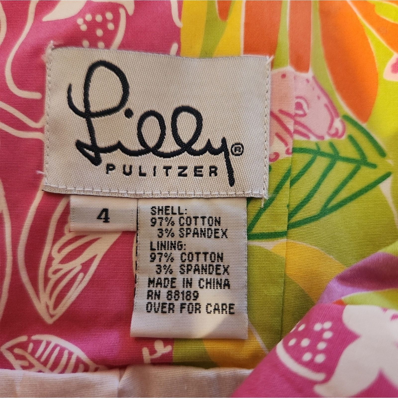 Lilly Pulitzer NWT Lilly Pulitzer Brett Dress Chef's Blend Print 4 Size S / US 4 / IT 40 - 5 Thumbnail