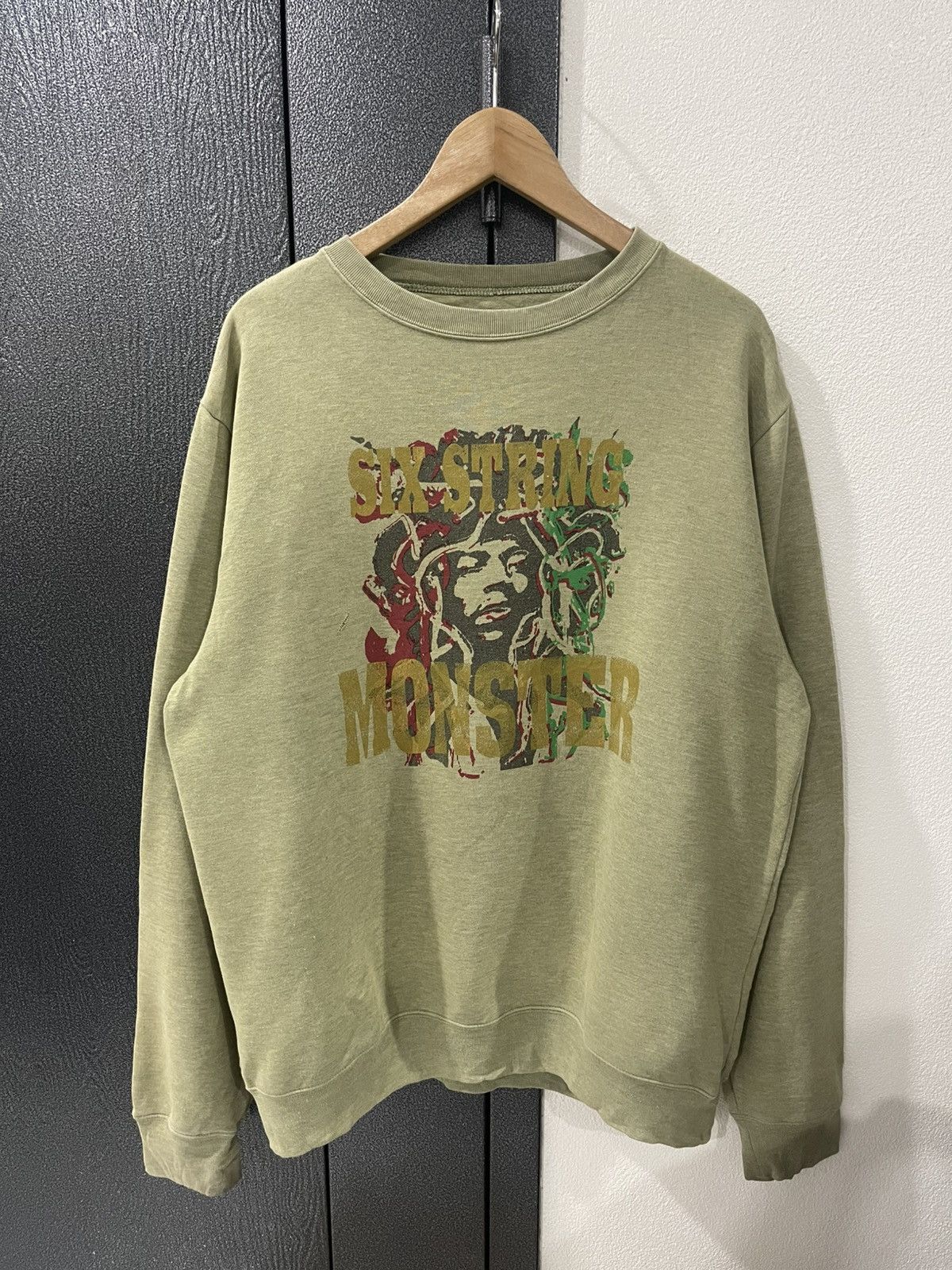 Vintage Vintage Six String Monster Sweatshirt Size US XL / EU 56 / 4 - 1 Thumbnail