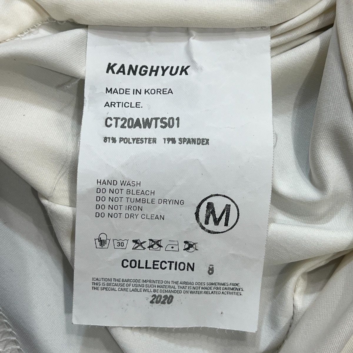 KANGHYUK KANGHYUK 2020AW COLLECTION 8 Technical Long Sleeve Polo Size US M / EU 48-50 / 2 - 5 Thumbnail