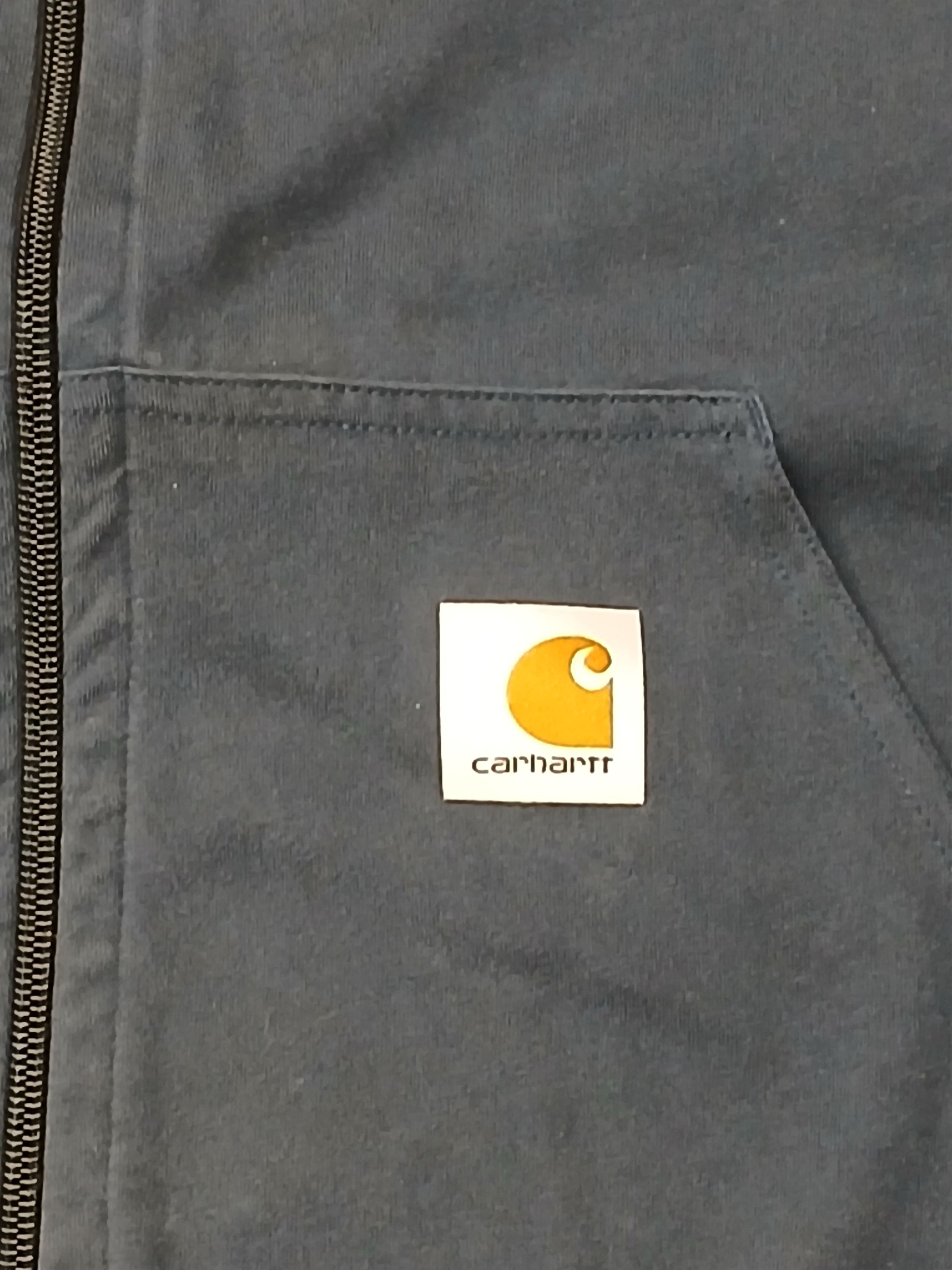 Carhartt Carhartt 2XL Blue Bomber Cotton Zip Down Jacket Size US XXL / EU 58 / 5 - 4 Thumbnail