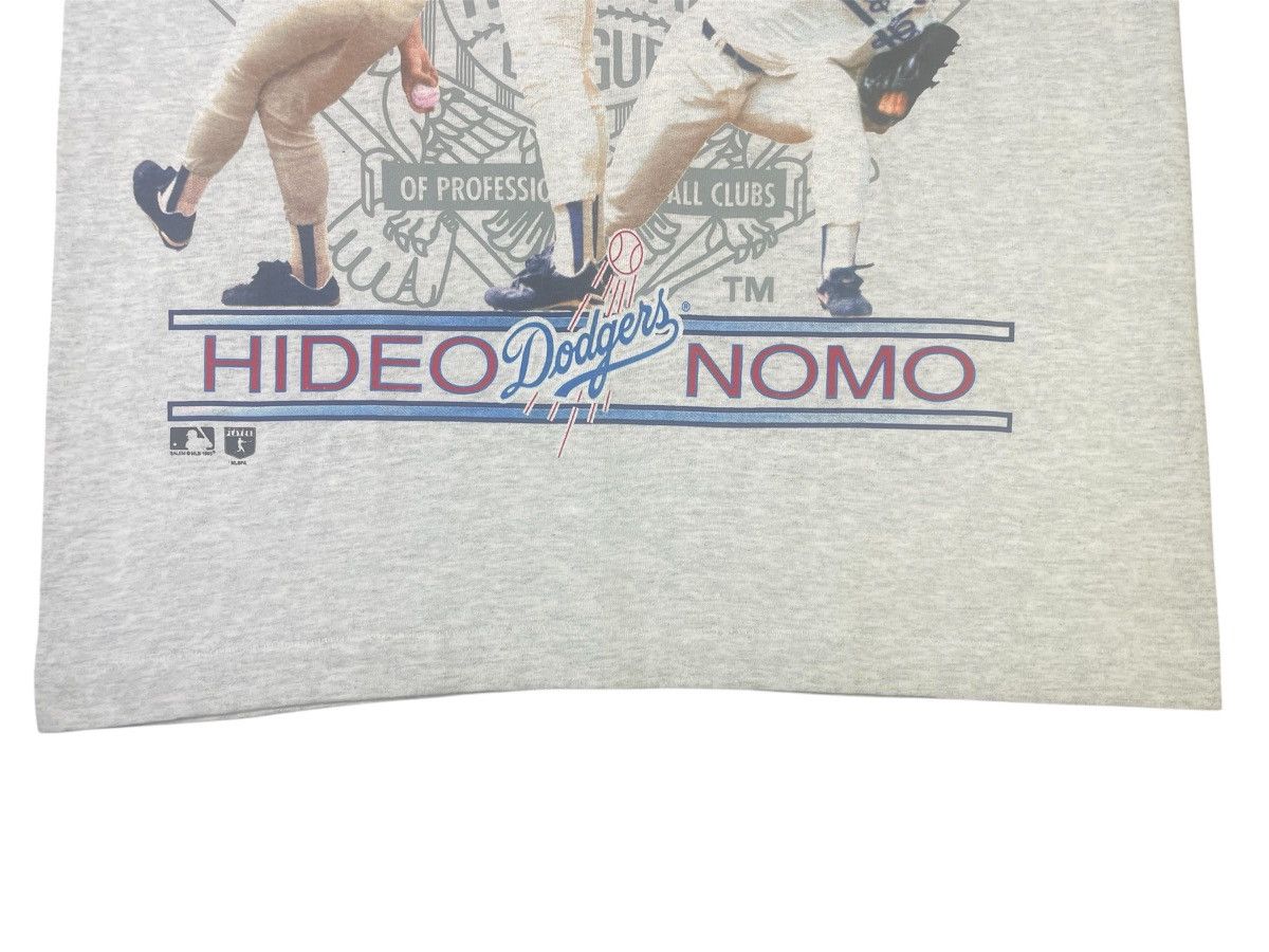 MLB 🔥Rare Vintage MLB Dodgers Hideo Nomo With Tag Shirt Size US M / EU 48-50 / 2 - 9 Thumbnail