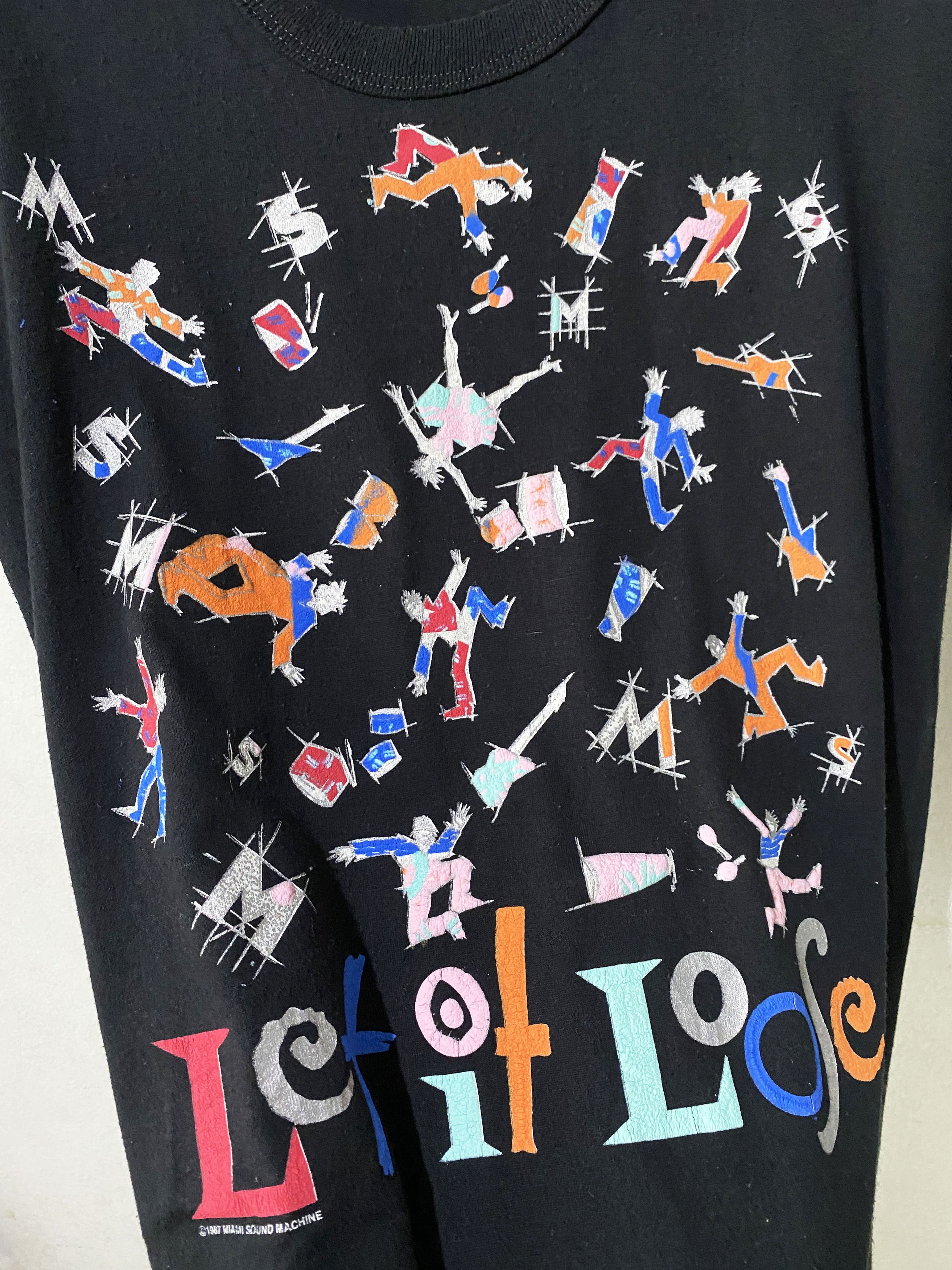 Band Tees × Vintage Vintage 1987 Gloria Estefan Shirt Size US M / EU 48-50 / 2 - 2 Thumbnail