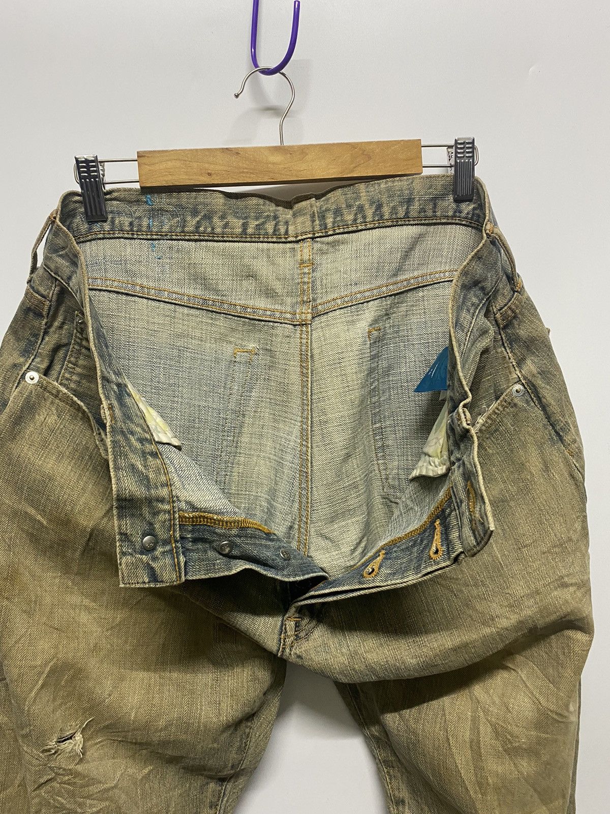 Swagger Swagger Distressed Selvedge Denim Jeans Pants Size US 36 / EU 52 - 12 Thumbnail
