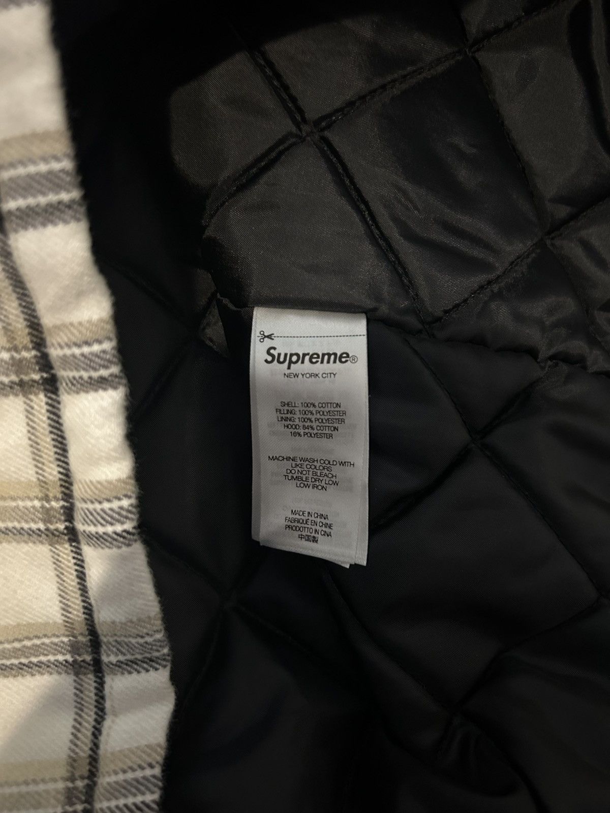 Dickies × Supreme Supreme x Dickies Plaid Hooded Zip Up Size US S / EU 44-46 / 1 - 4 Thumbnail
