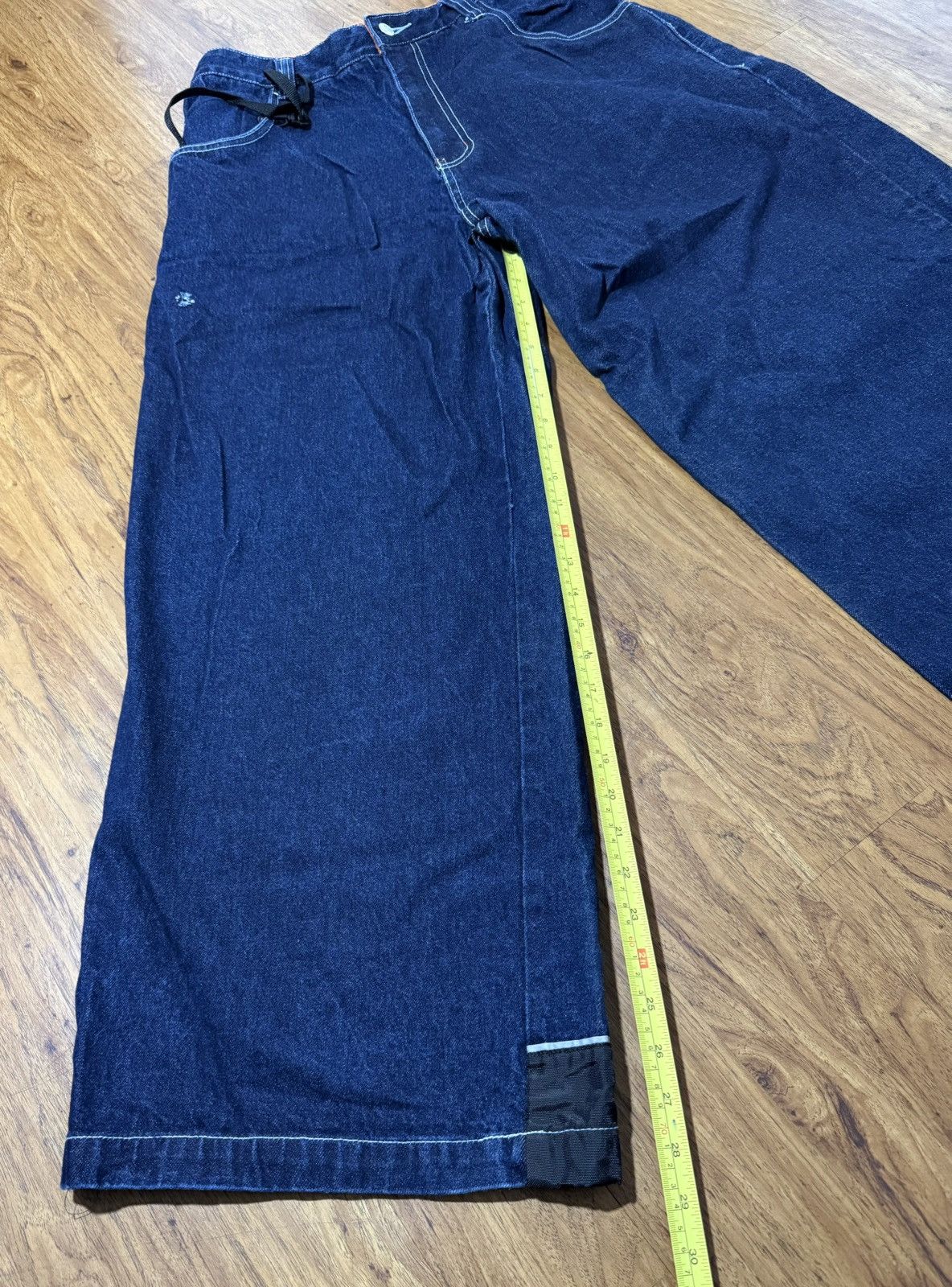 Other Vintage 90’s Y2K Breakdown Denim Baggy Jeans 33 Rave Skate Size US 33 - 8 Thumbnail
