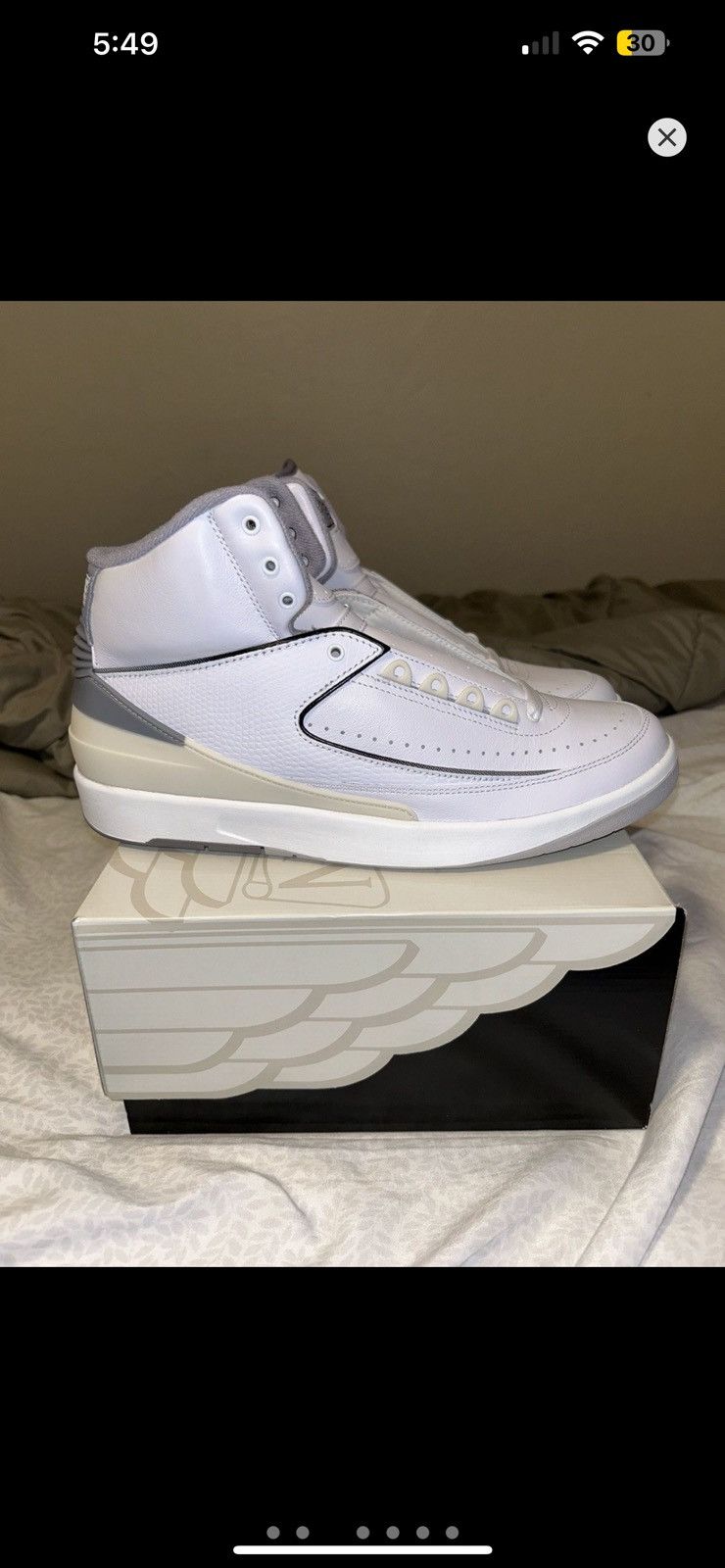 Jordan Brand Jordan 2 Cement Grey Size US 11 / EU 44 - 3 Thumbnail