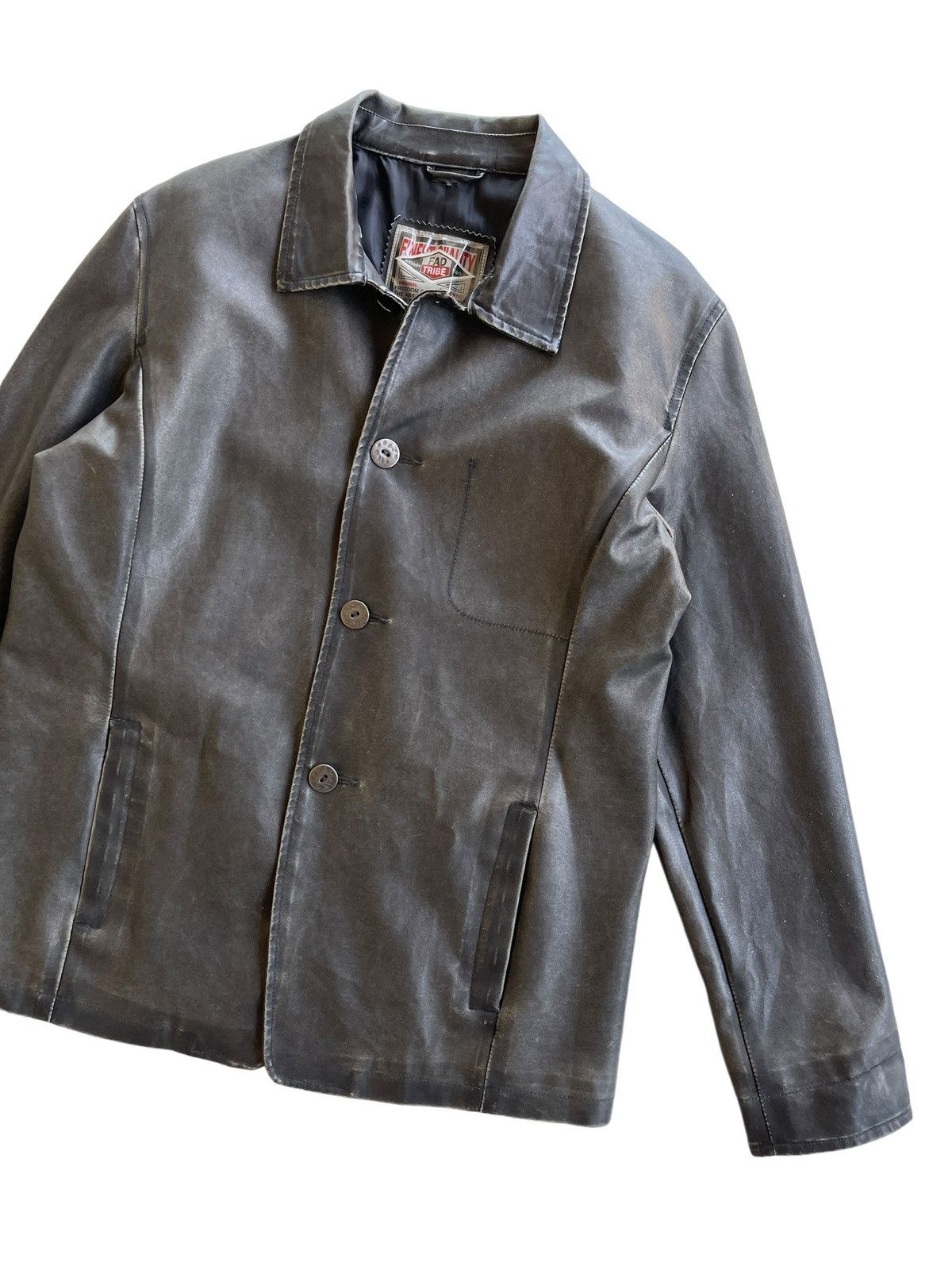 Fad Three Fad Tribe Polyester Recin Coating Jacket (Natural Faded) Size US M / EU 48-50 / 2 - 5 Thumbnail