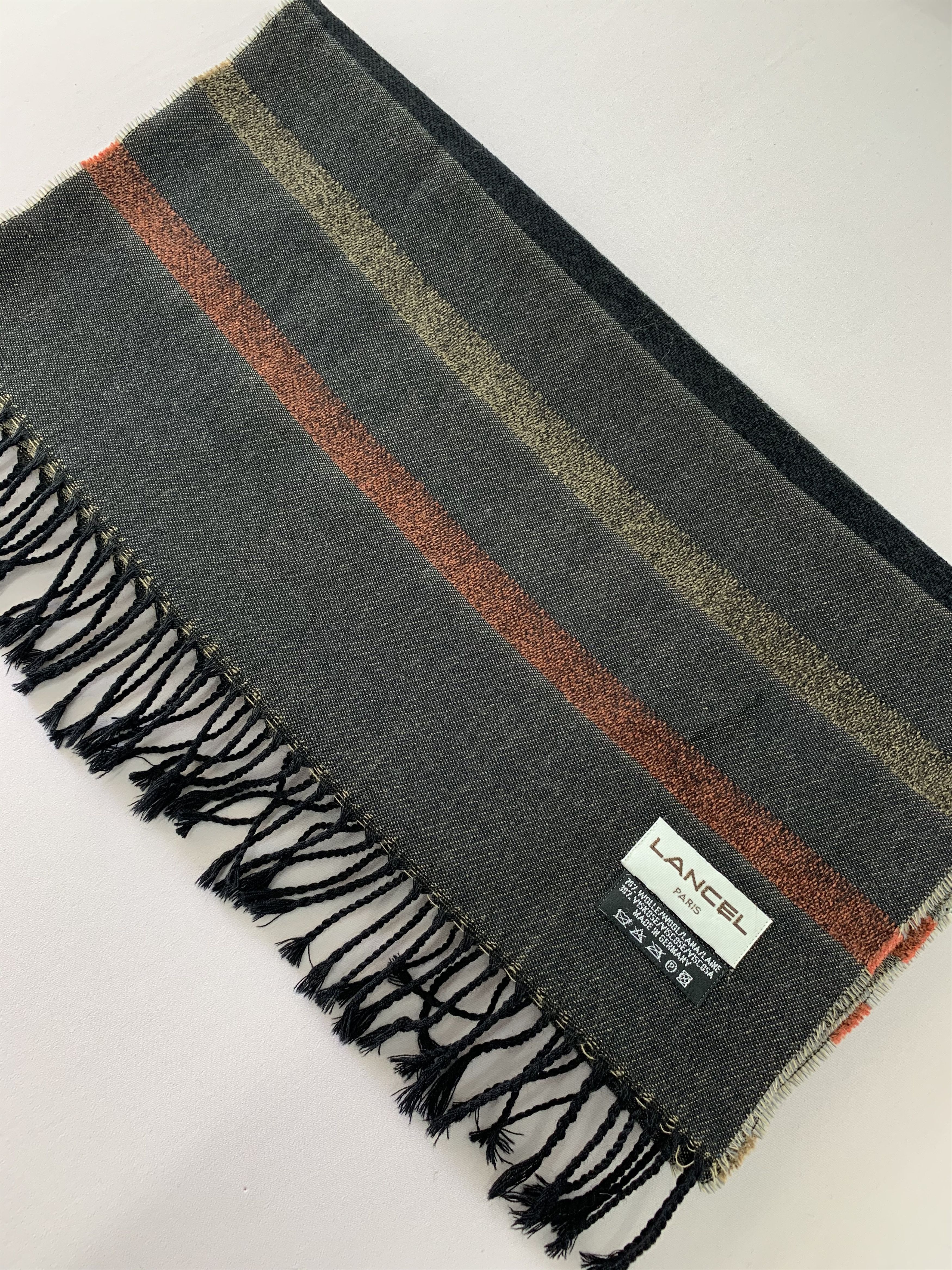 Lancel Lancel Scarf Wool Muffler Neck Wrap BL4111 Size ONE SIZE - 5 Thumbnail