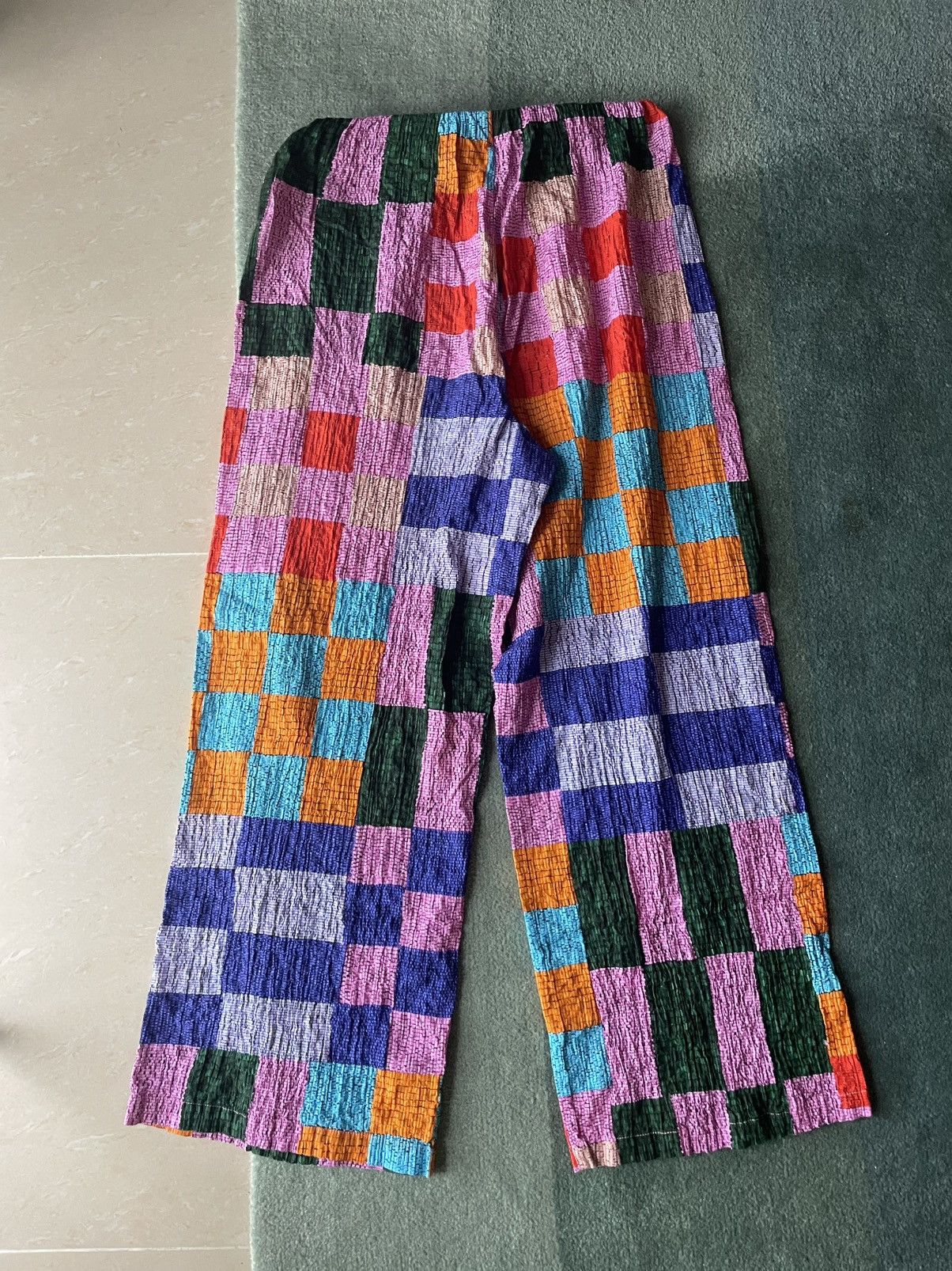 Other Gorman Organic Cotton Beaded Check Pant Size 30" / US 8 / IT 44 - 2 Thumbnail