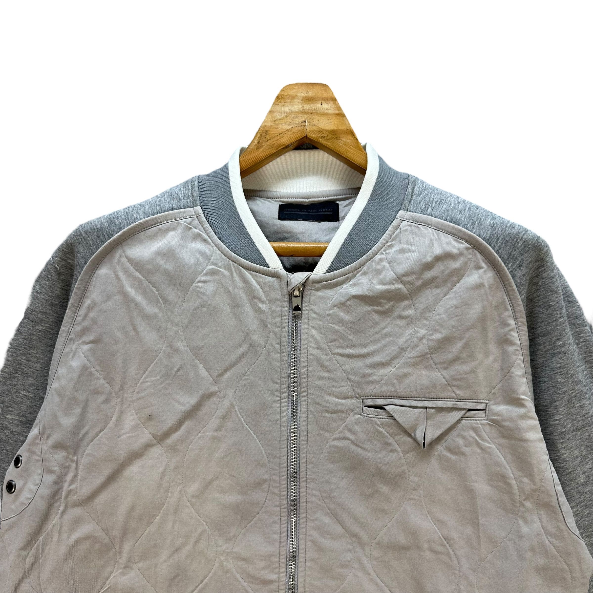 Diesel DIESEL BLACK GOLD Hybrid Bomber Shirt Jacket #A35-0796 Size US L / EU 52-54 / 3 - 2 Thumbnail
