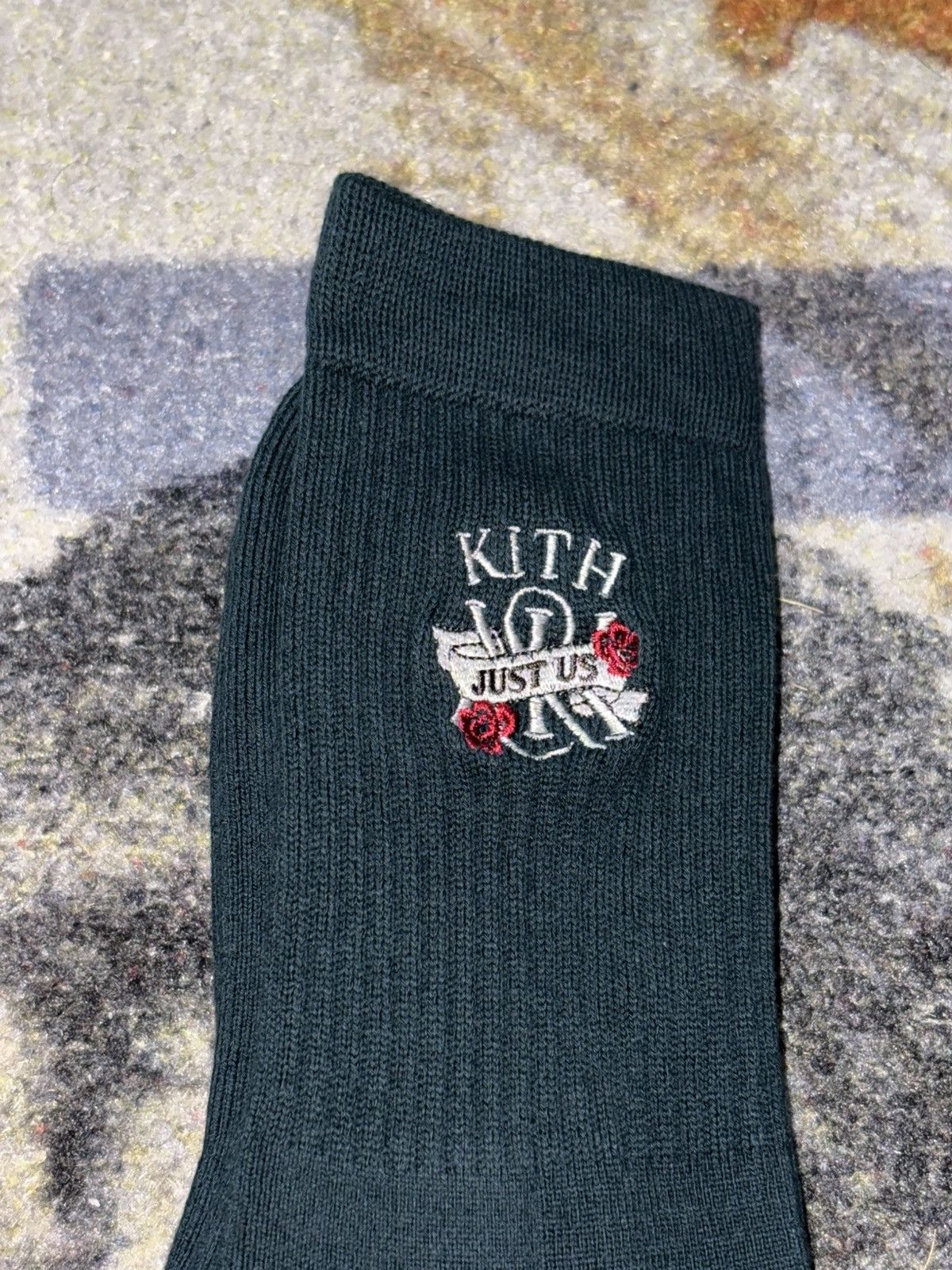 Kith Kith Just Us Crew Socks Size ONE SIZE - 2 Thumbnail