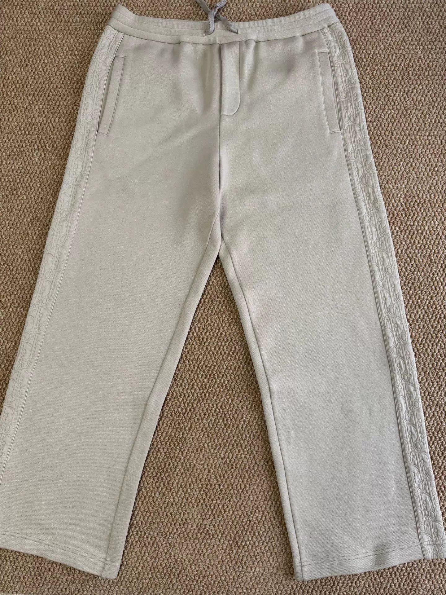 Dior DIOR SS25 Oblique Beige XXL 98 New Pants Size US 38 / EU 54 - 1 Thumbnail