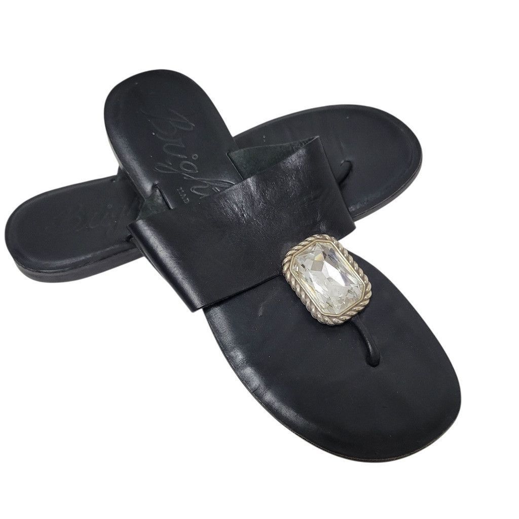 Brighton Brighton Allure Women's Leather Sandals Black Size 7.5M Size US 7.5 / IT 37.5 - 2 Thumbnail
