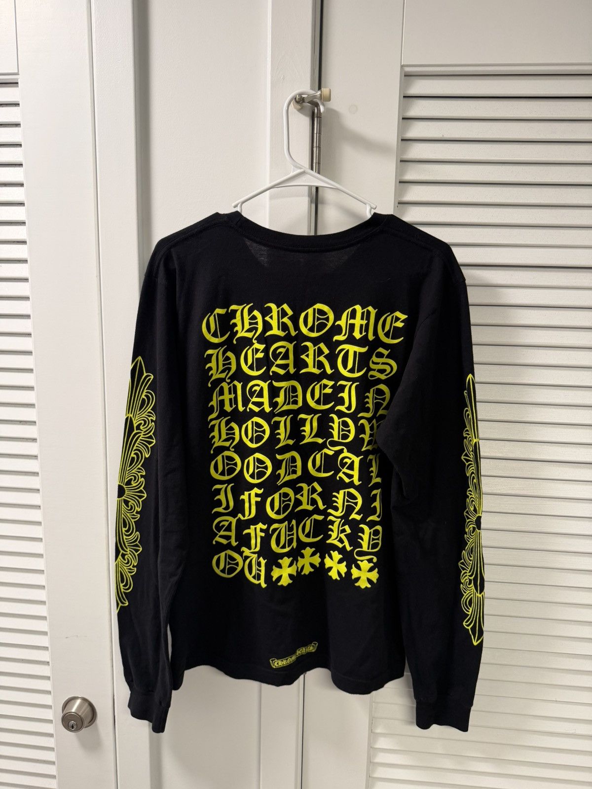 Chrome Hearts Made In Hollywood F*ck You tee Size US M / EU 48-50 / 2 - 2 Thumbnail