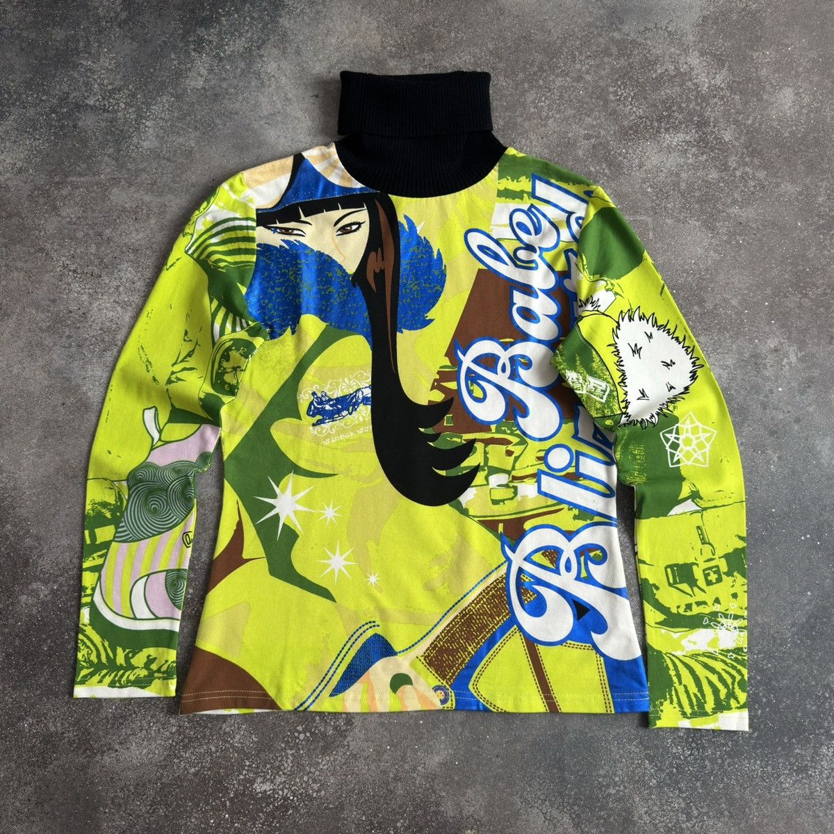 Custo Barcelona Custo Barcelona Long Sleeve Top (Jean Paul Gaultier style) Size L / US 10 / IT 46 - 1 Thumbnail