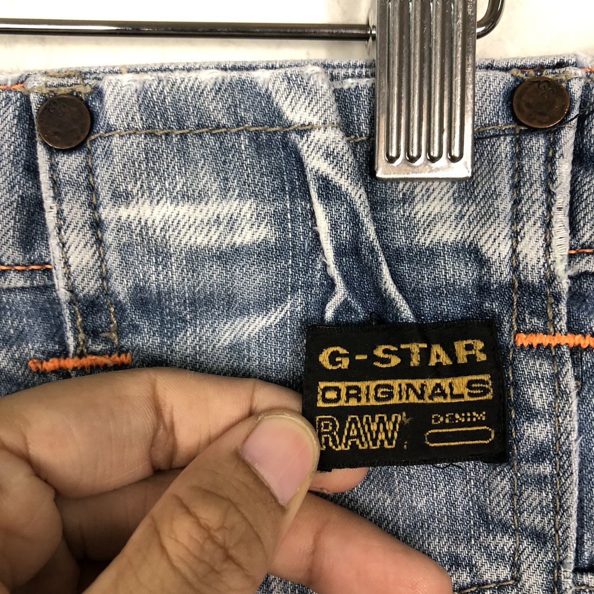 Hysteric Glamour 🔥Mini Skirt Denim G-Star Raw Japan Distressed Design Size 26" / US 2 / IT 38 - 9 Thumbnail