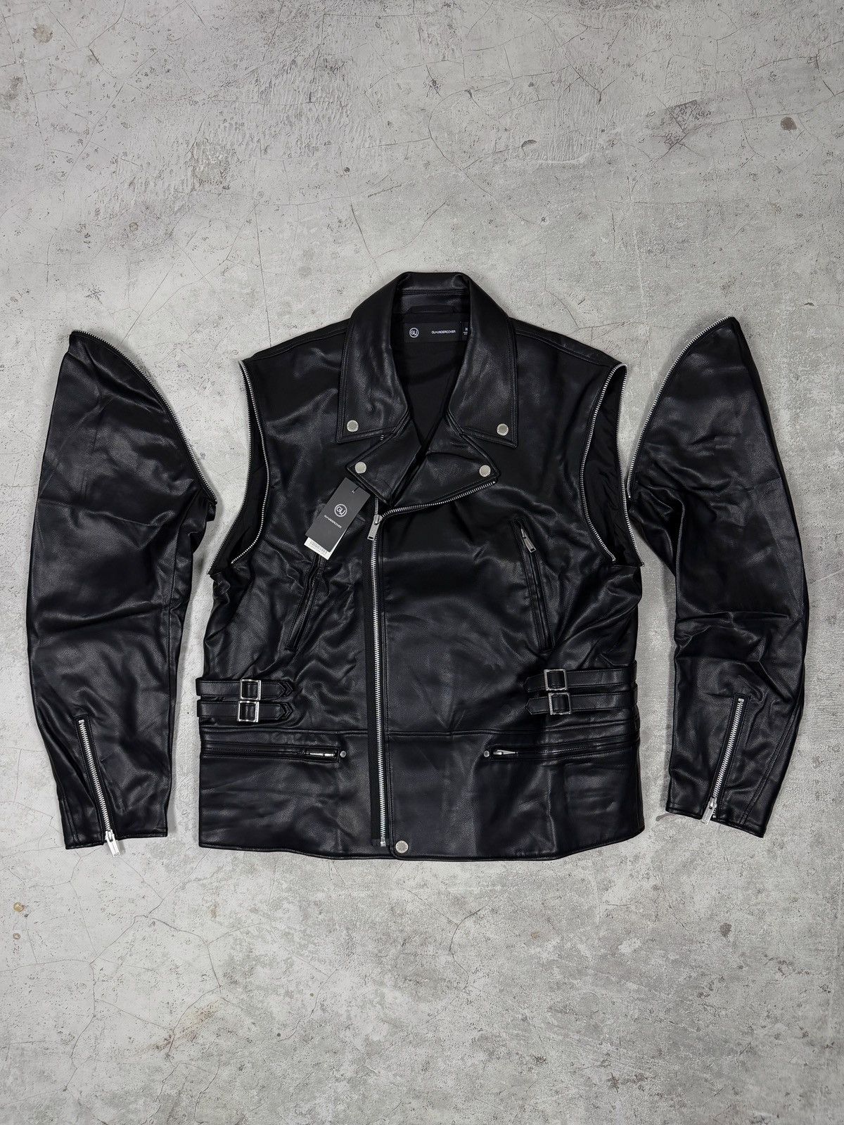 GU × Undercover GU Undercover Convertible Riders Jacket, XL Size US XL / EU 56 / 4 - 3 Thumbnail