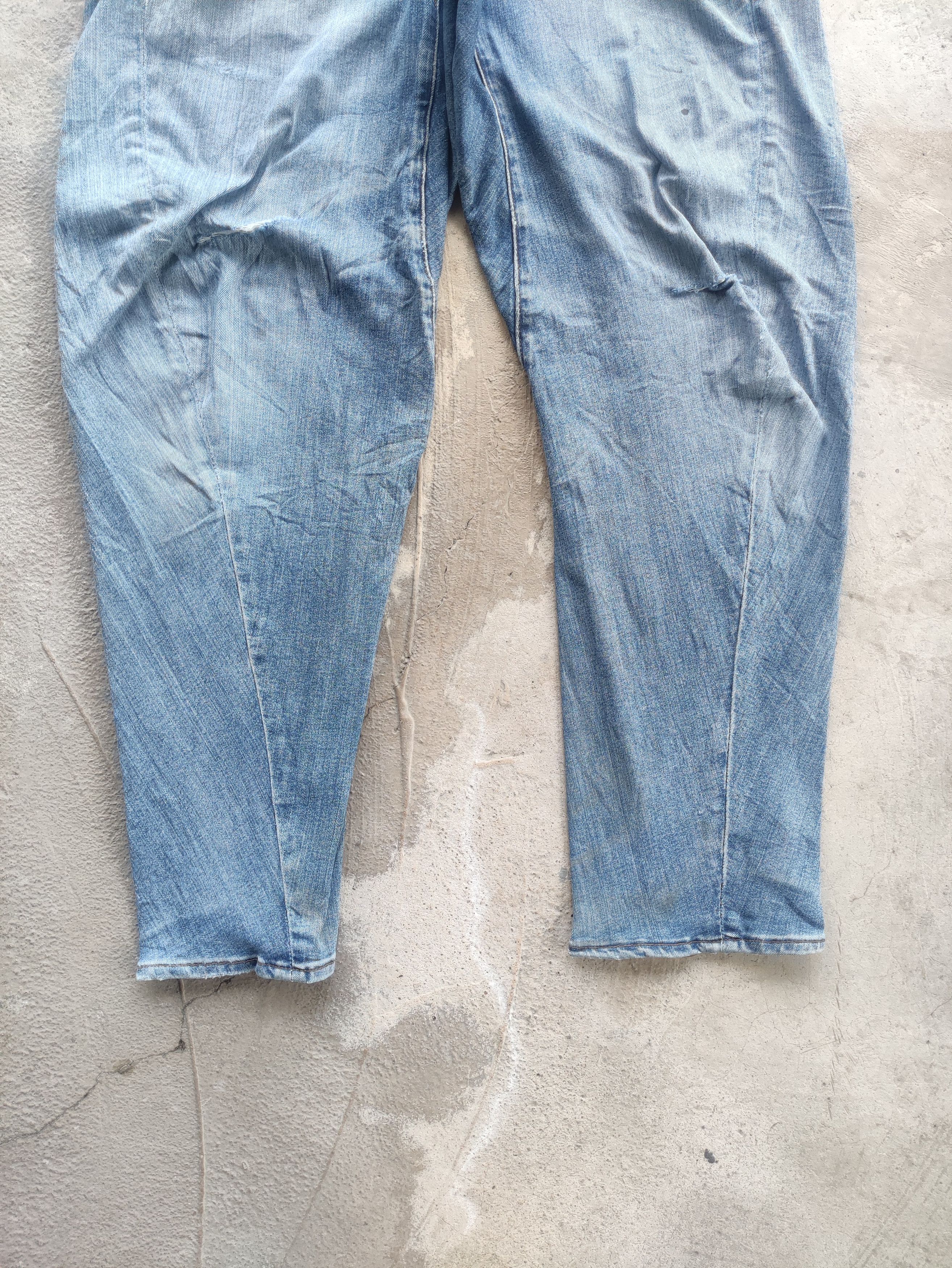 Levi's Vintage Levis Premium Japan Button Jean Distressed Faded Size US 34 / EU 50 - 4 Thumbnail
